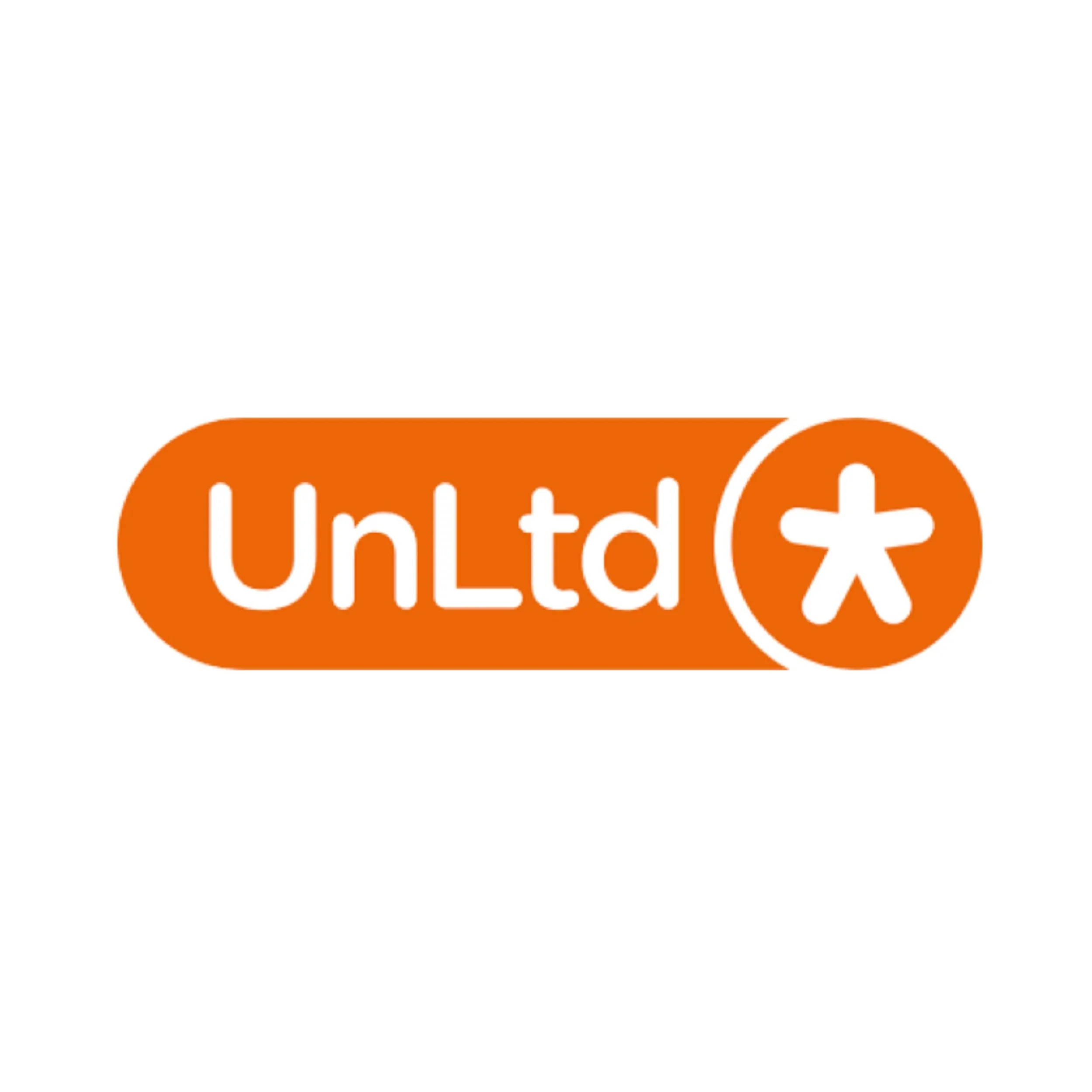 Part of the Uber Eats logo with orange background and white text