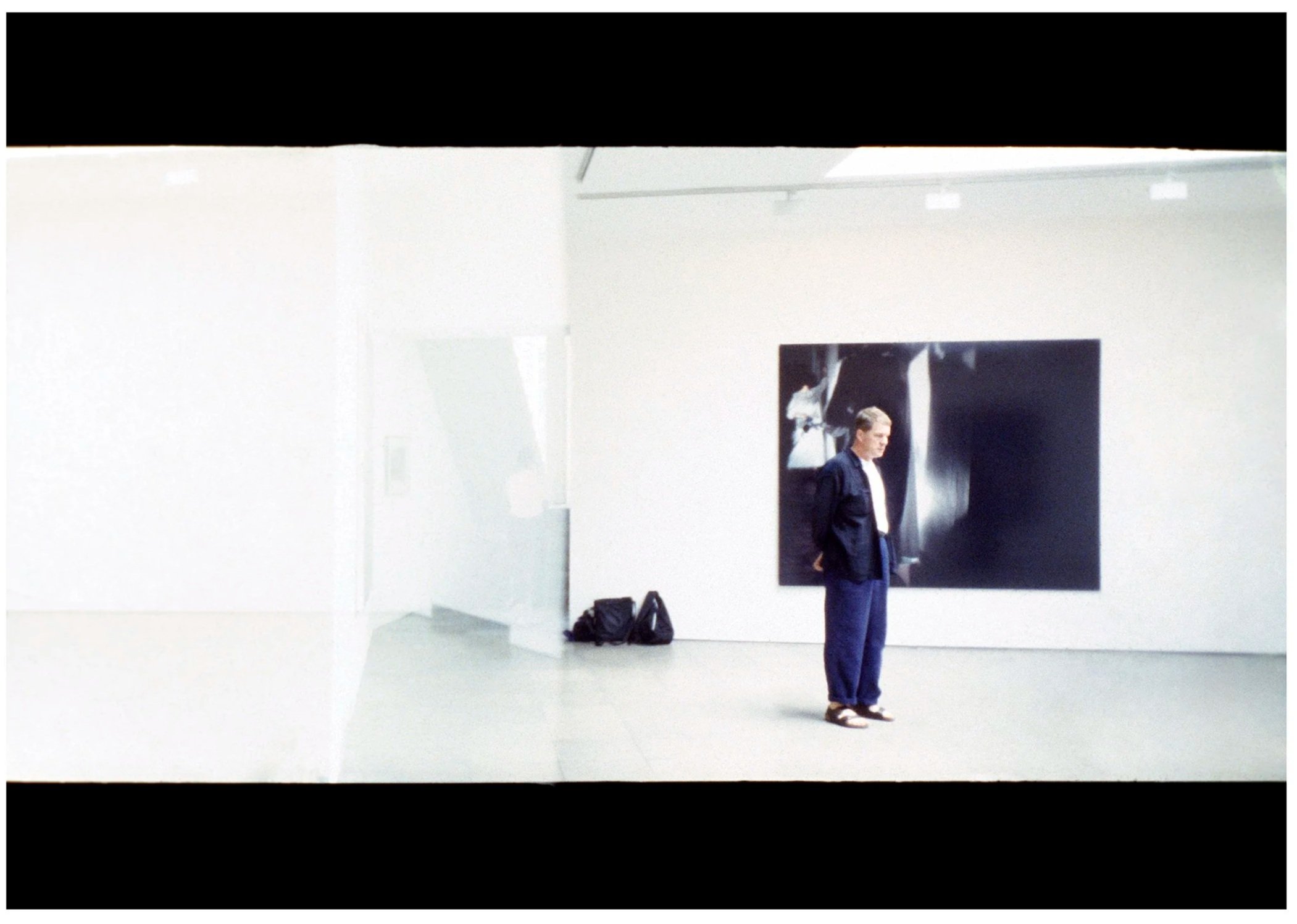 Tony-Fretton, Architect Lisson Gallery, 1996. Work on view John Hilliard

