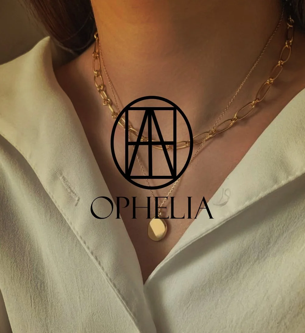 Jewellery digital art logo brand identity