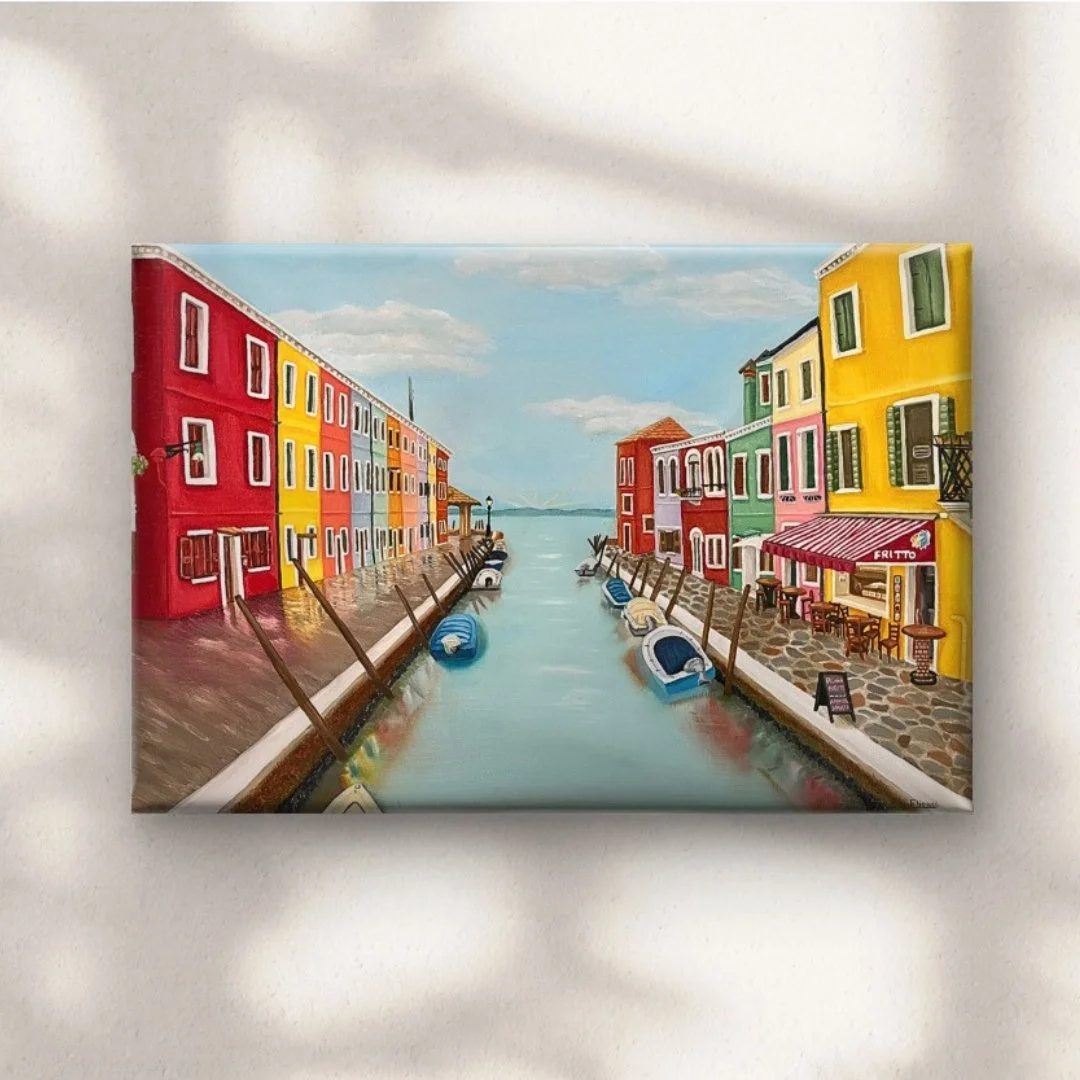 'Summer in Burano' Original