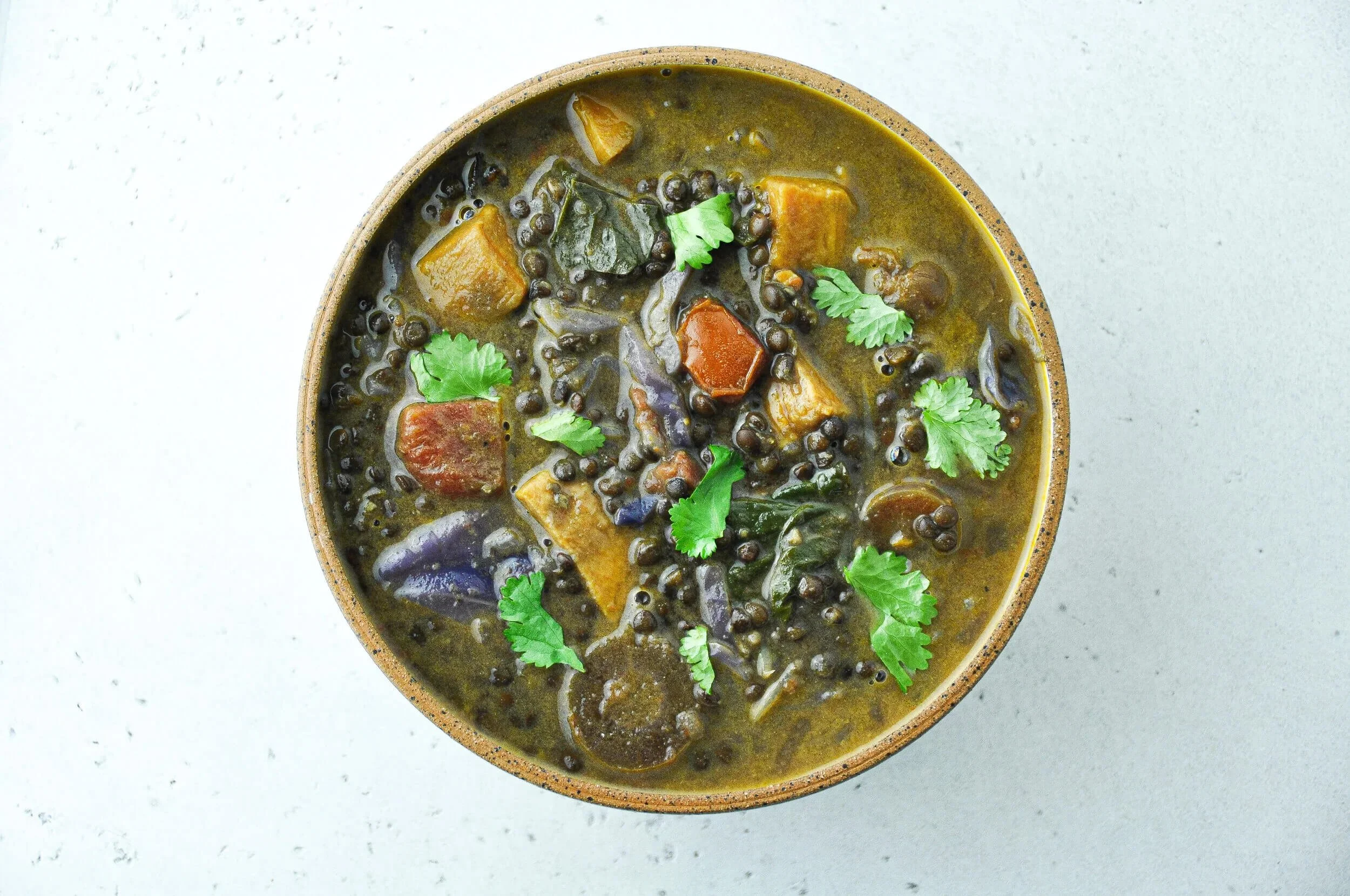 Black Lentil Soup