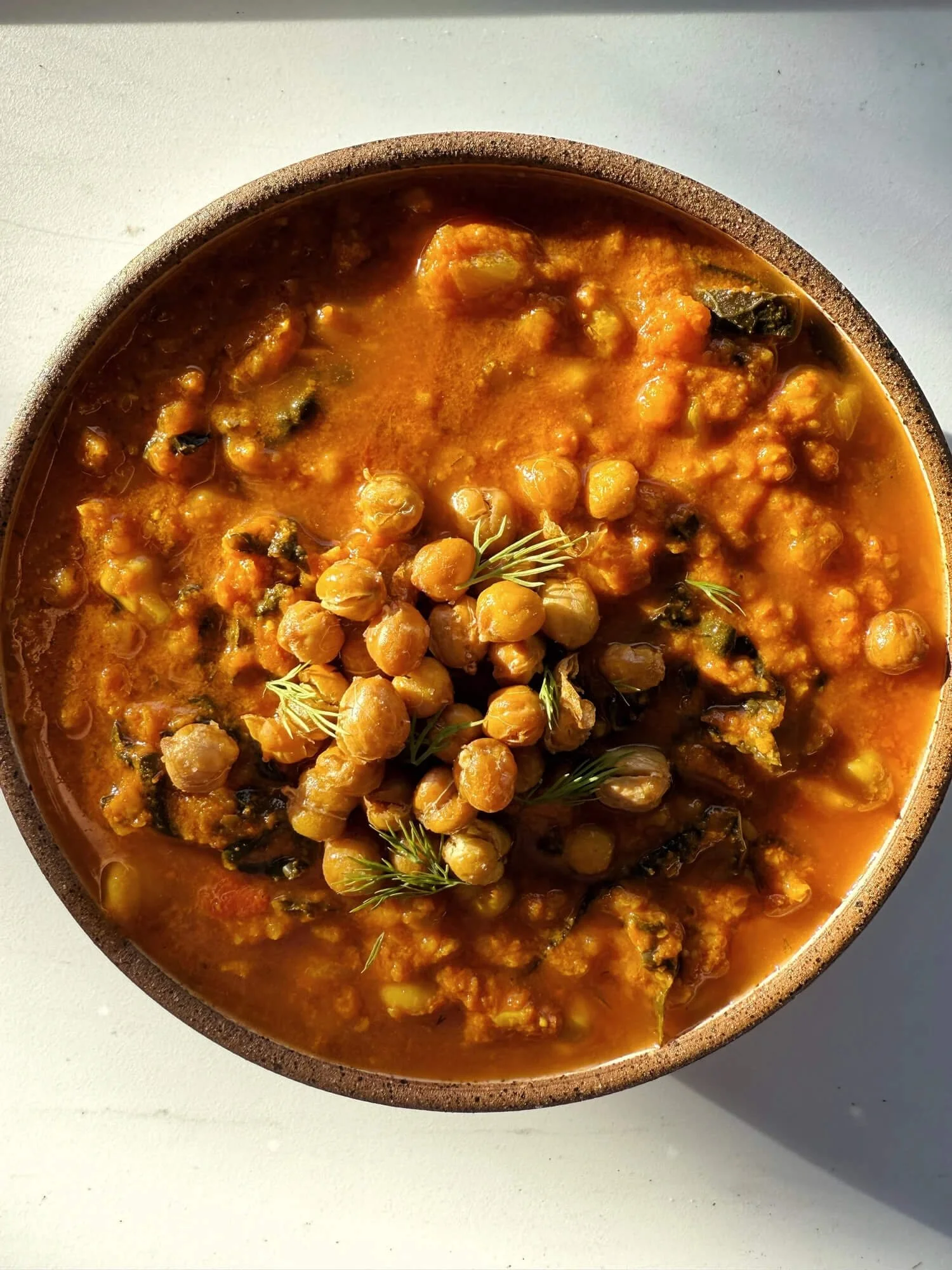 Lemony Chickpea Soup
