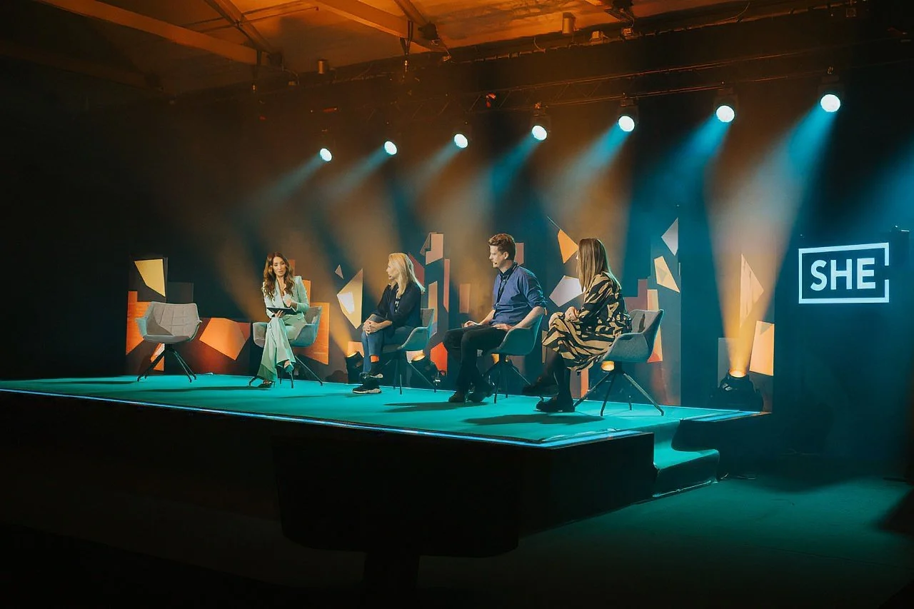 SHE conference produktionsledning event