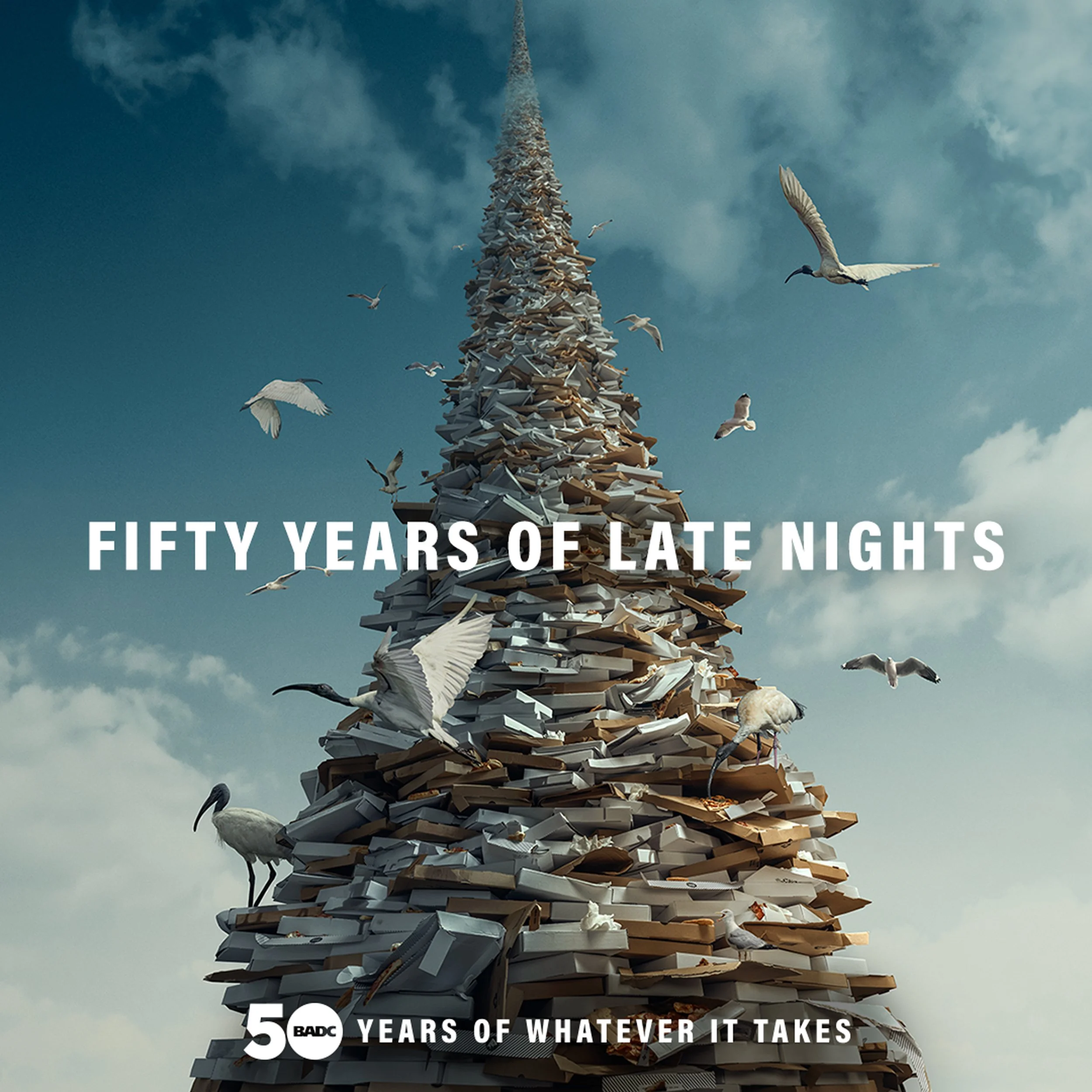 Key Art for 50 Years of BADC // Khemistry