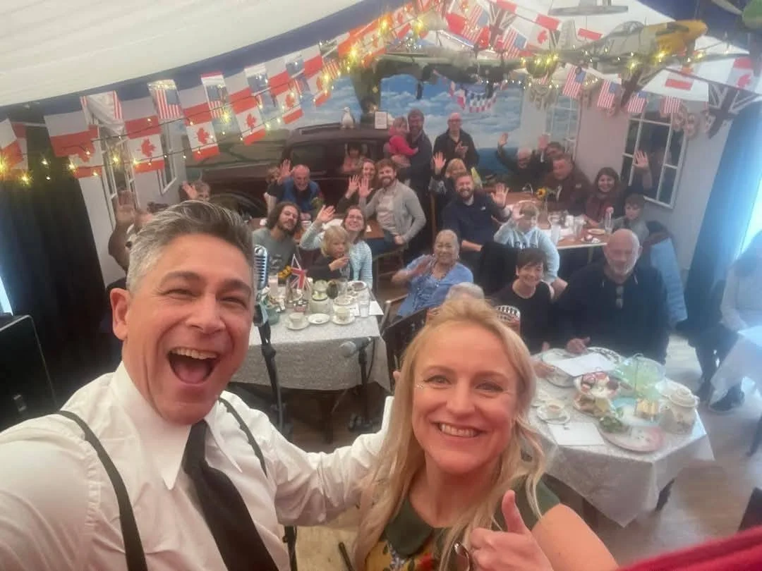 Afternoon Tea with Marty and Del (Sunday 12th July 2pm)