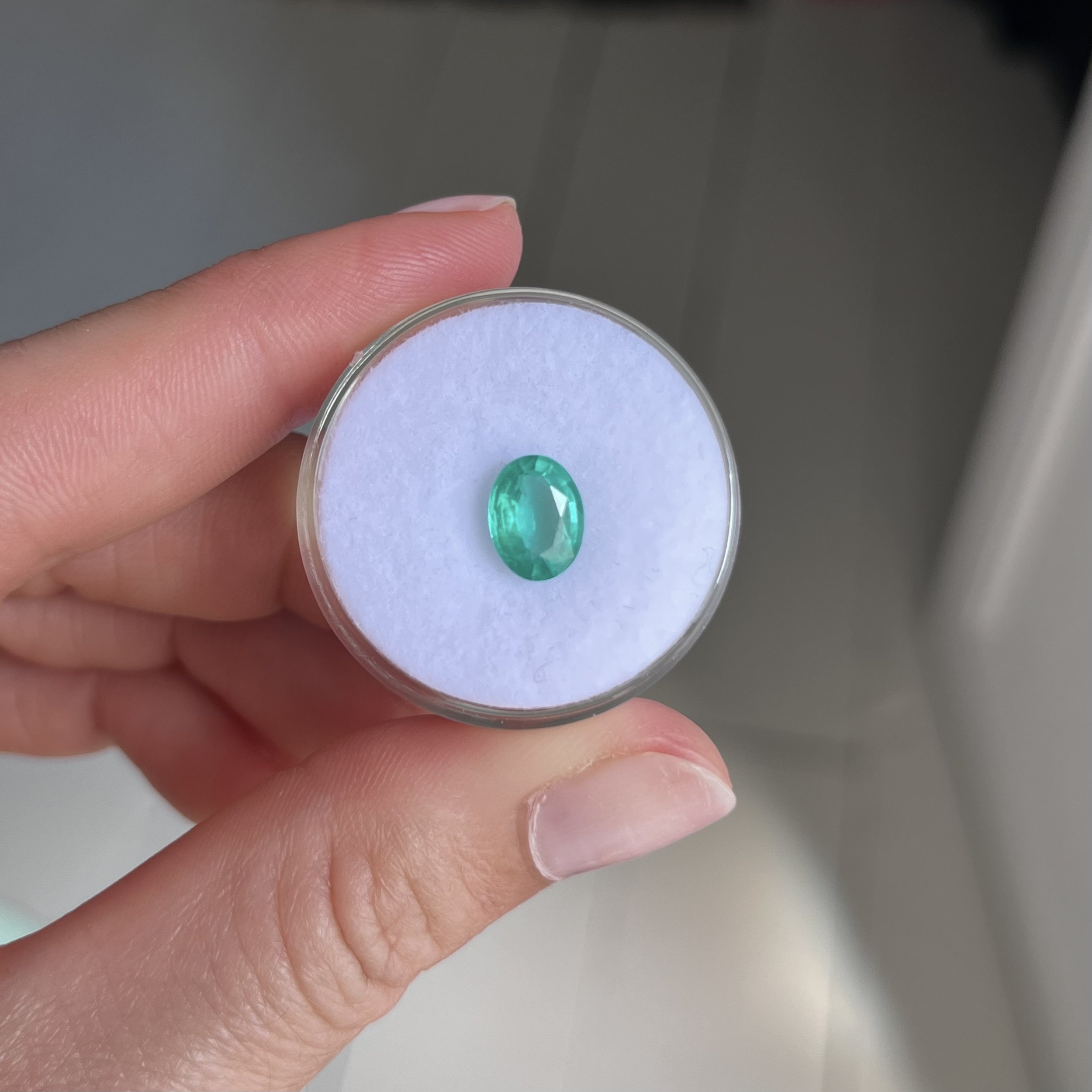 1.18-carat emerald