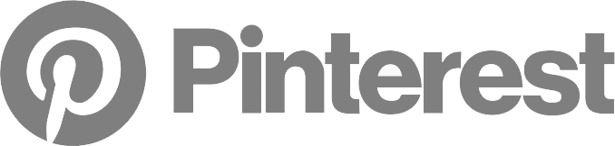 Pinterest logo with a stylized 'P' inside a circle