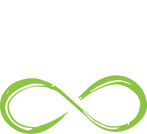 Logo with the text 'Limitless Events beyond infinity' and an infinity symbol in green.