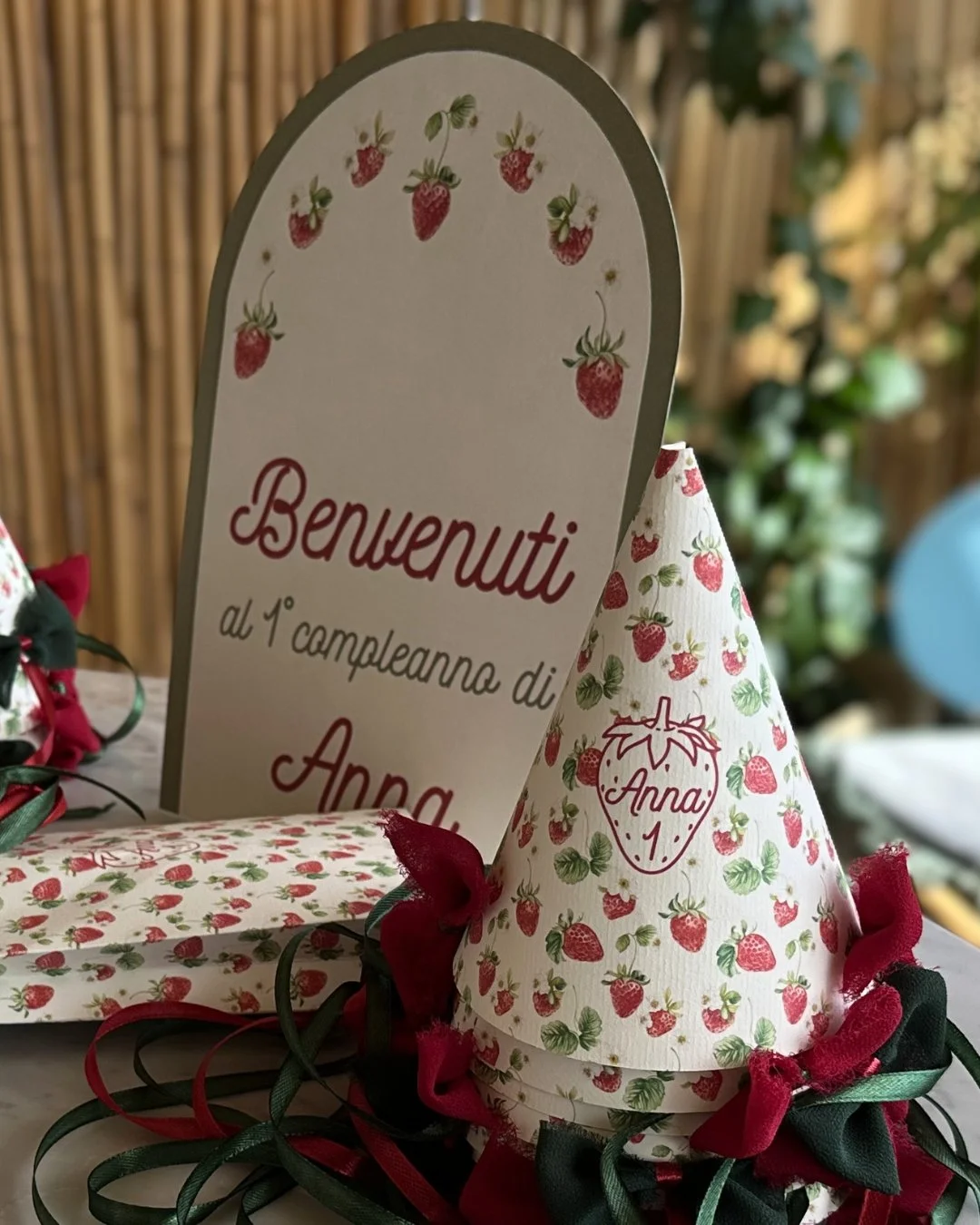 Compleanno tema Fragole