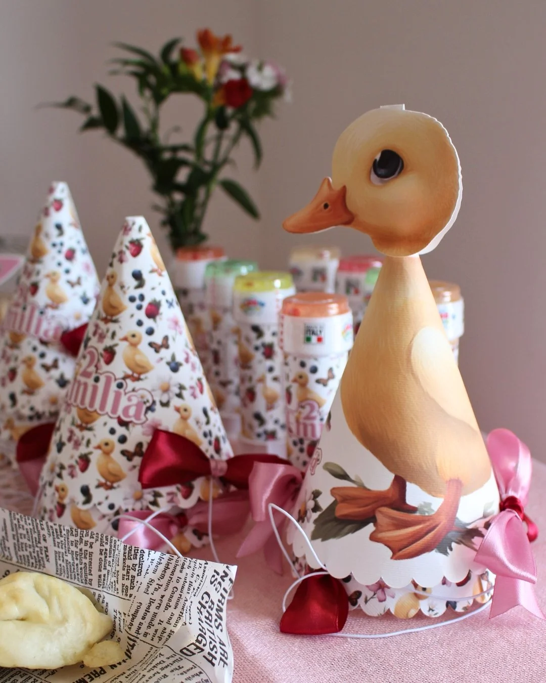 Cappellini compleanni bambini personalizzati