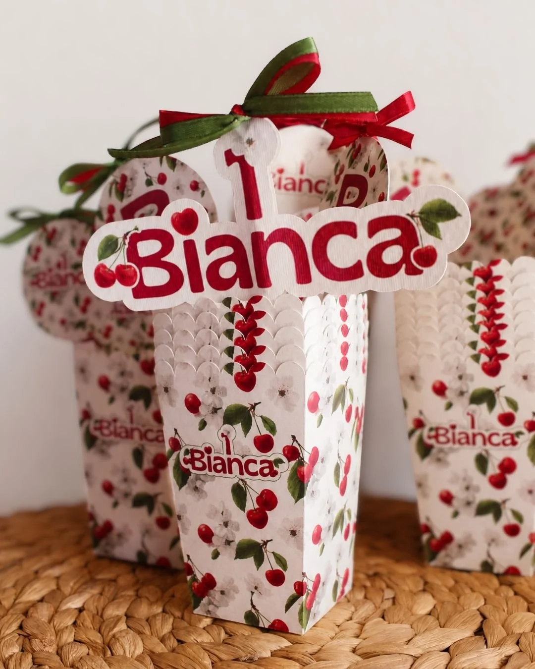 Addobbi personalizzati a tema cherry
