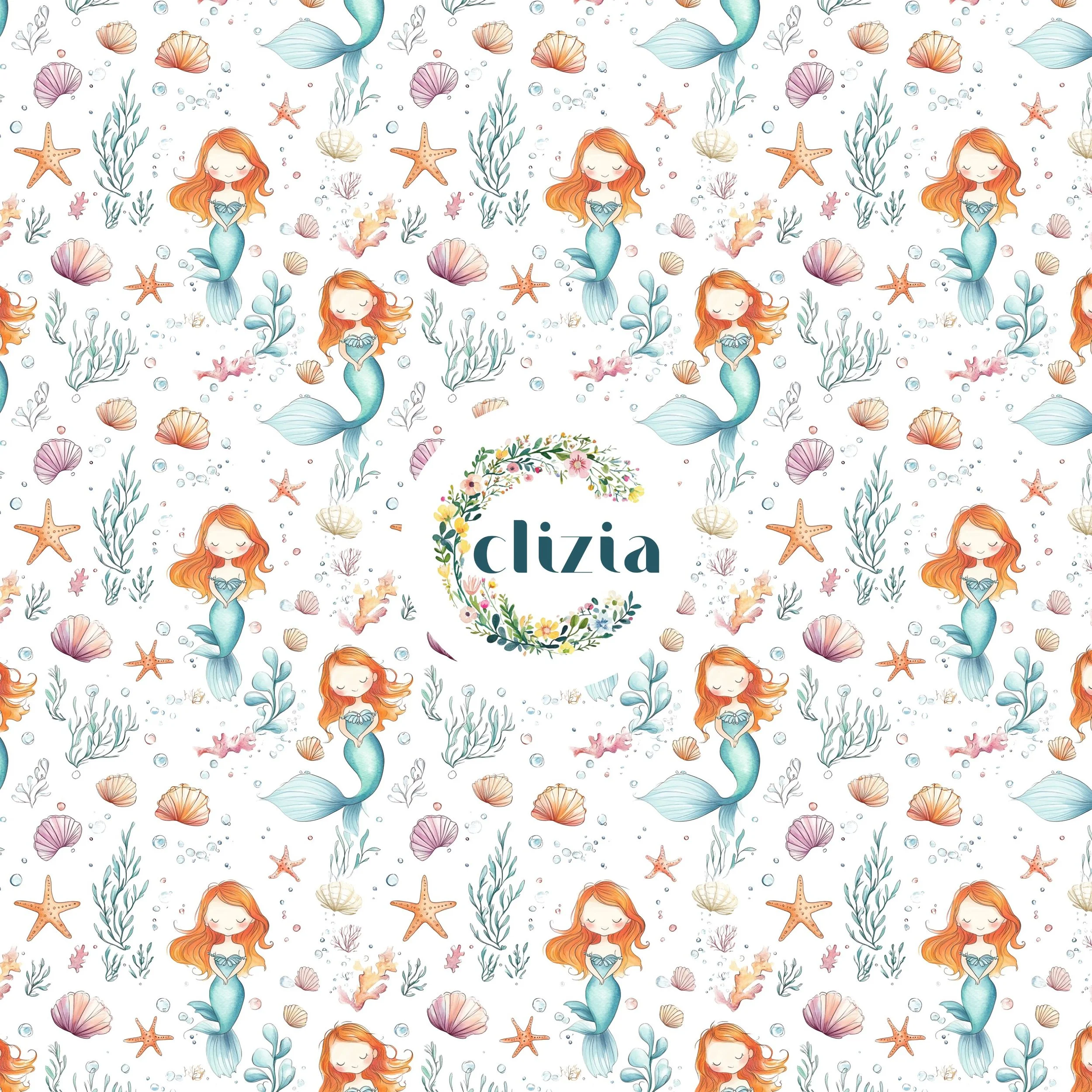 Tema sirene per festa di compleanno personalizzata blu