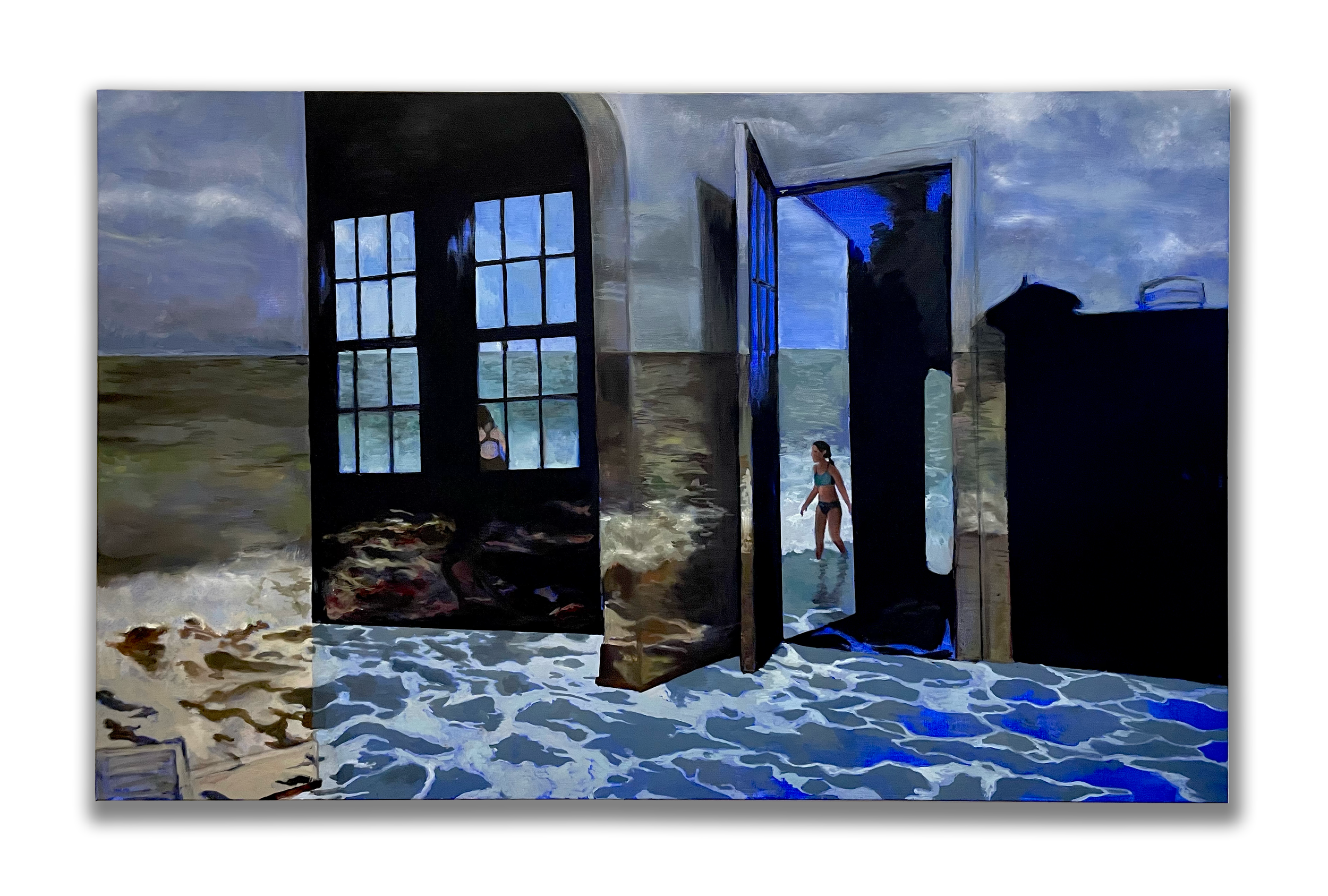 Good Bones (2026),
Oil on canvas, 30”x 48” x 1 ½”