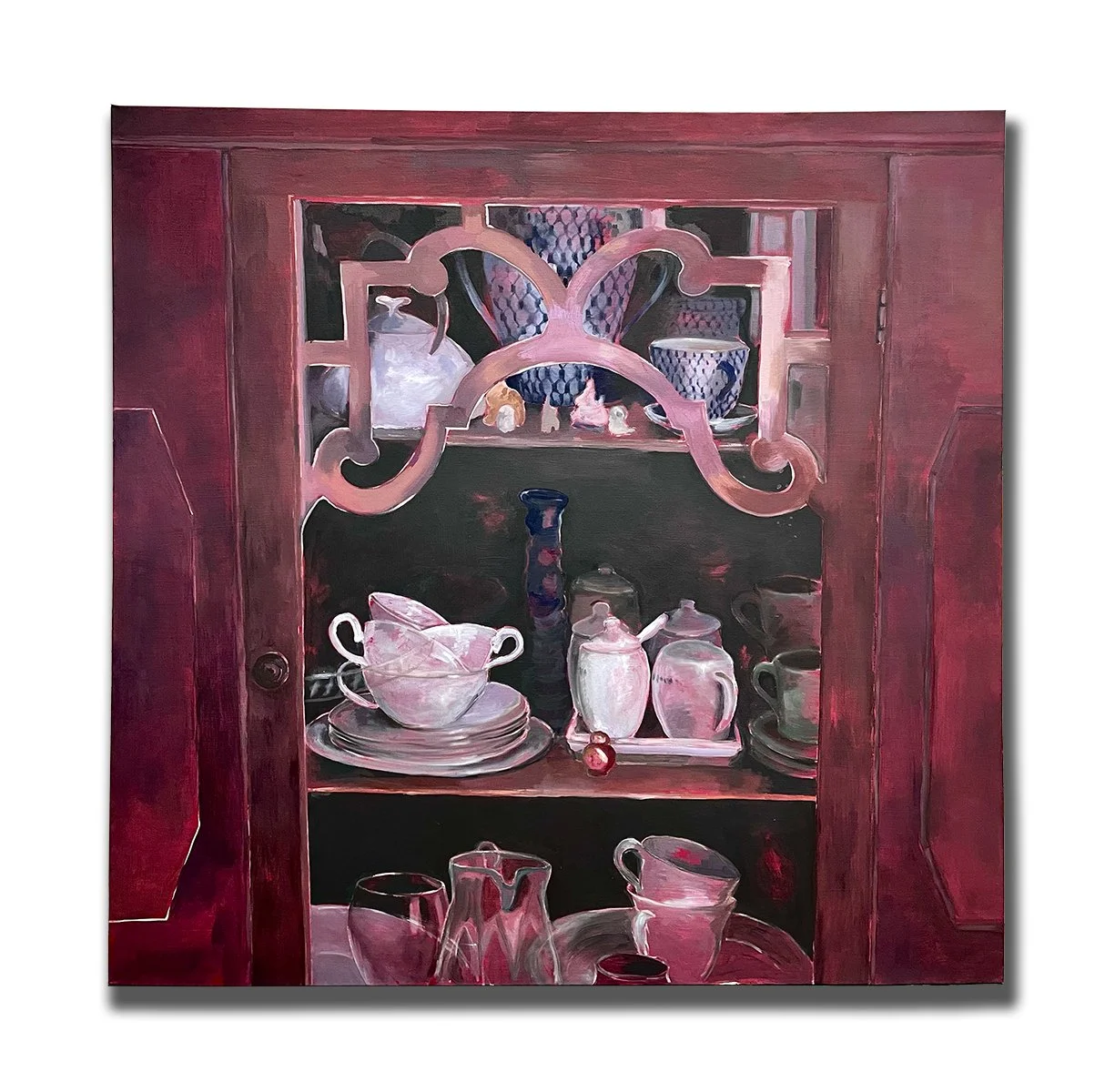 To Have and to Hold (2026),
Oil on canvas, 48”x 48” x 1 ½”