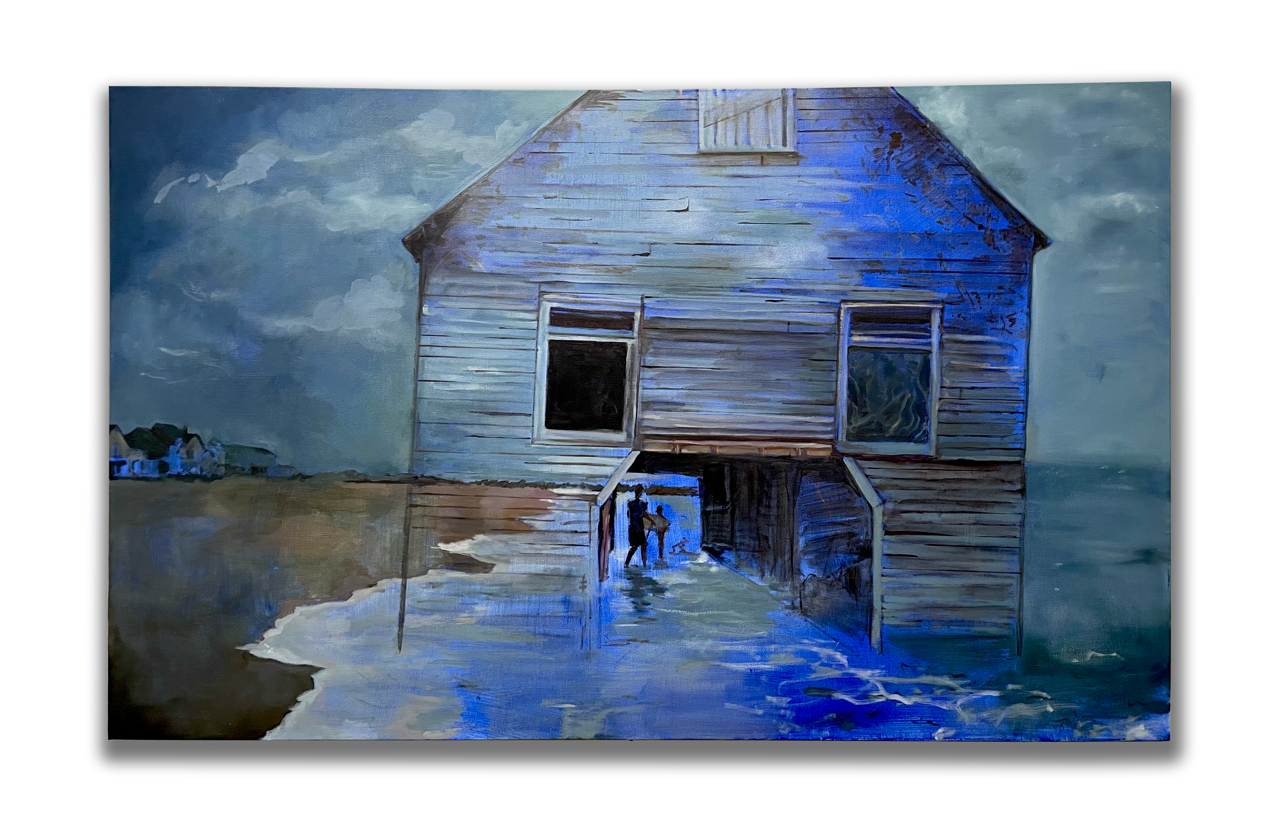 Hiraeth (2026),
Oil on canvas, 30”x 48” x 1 ½”