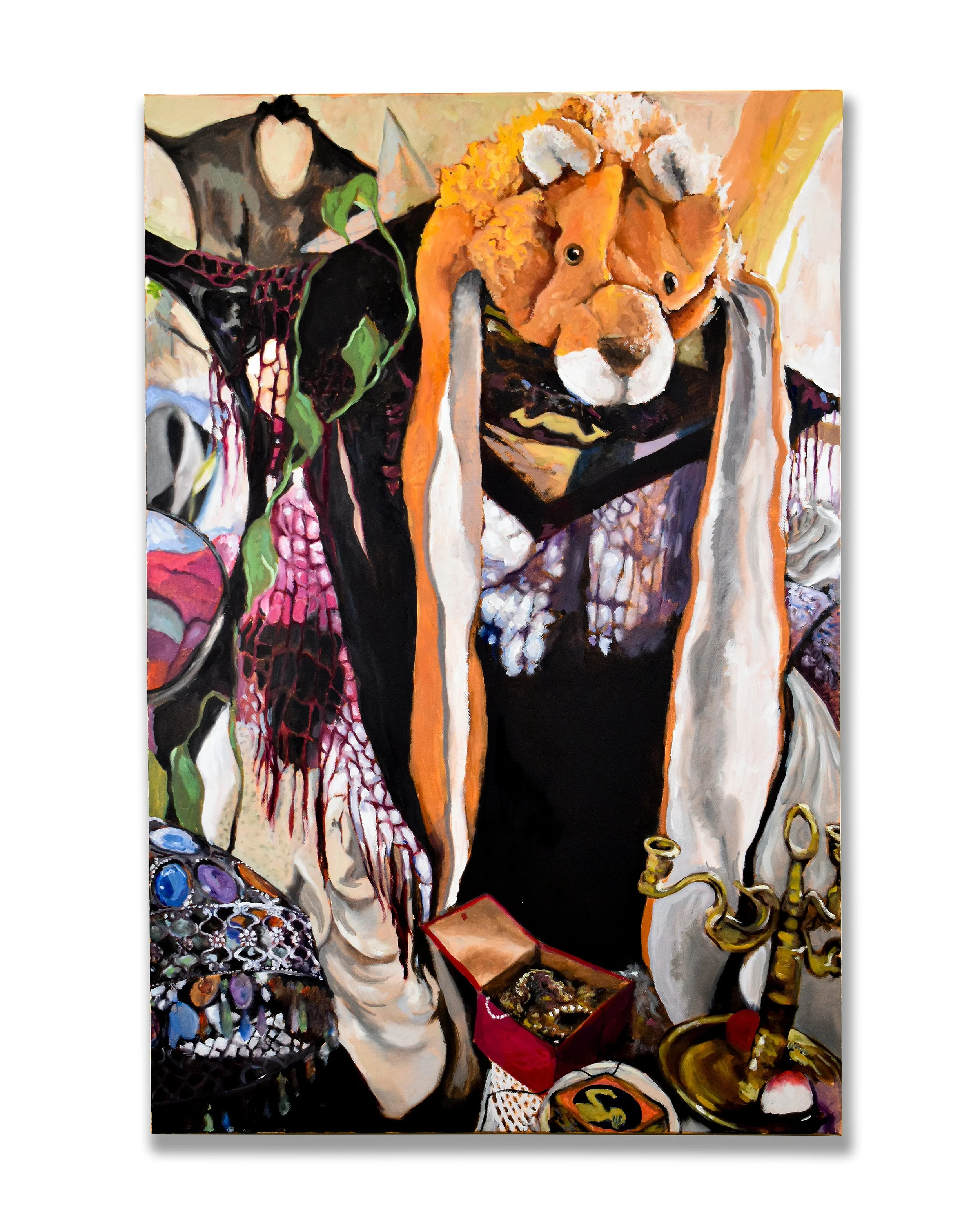Portrait of Lily (2025),
Oil on canvas, 36”x 24” x 1 ½”