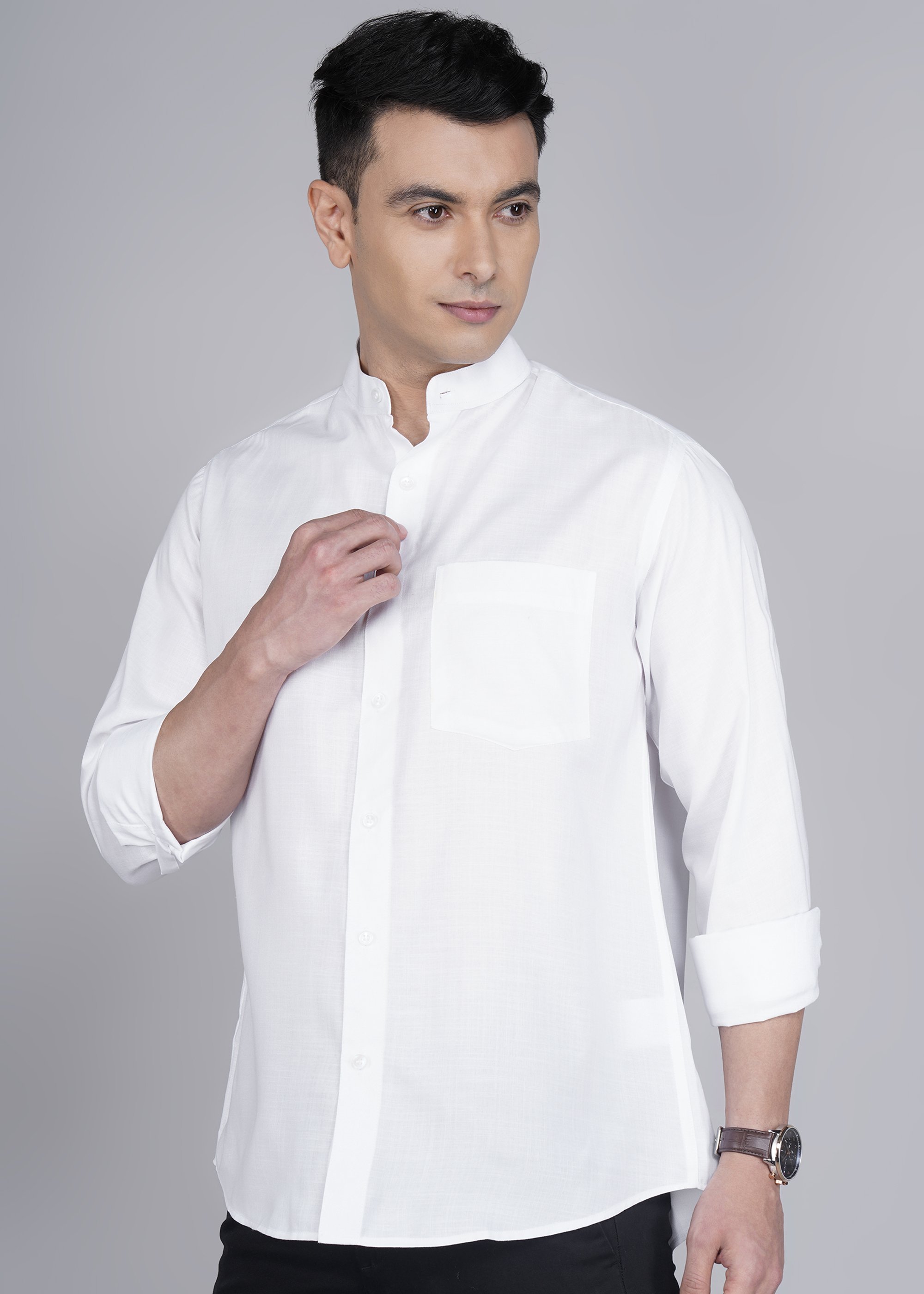 Classic White Dress Shirt