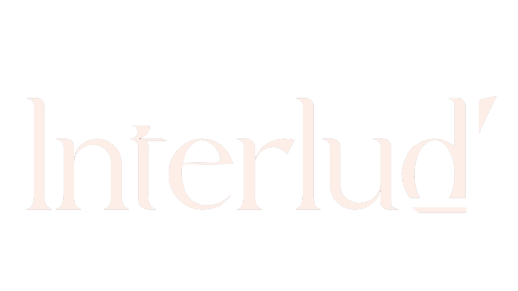 Logo Interlud' en rose poudré.