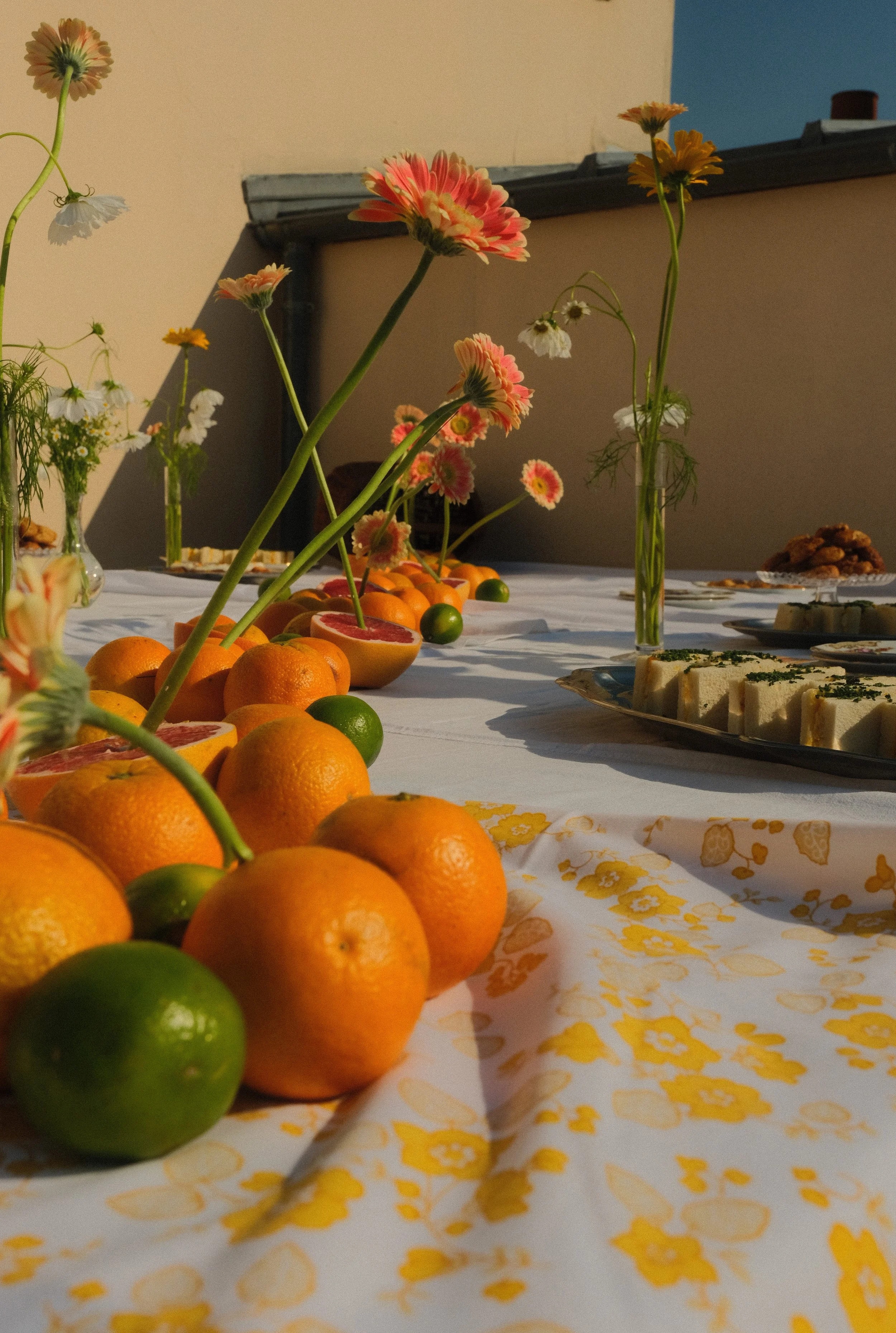 décoration agrumes