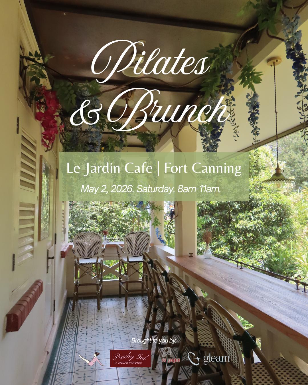 Embodi x Gleam Pilates & Brunch at Fort Canning