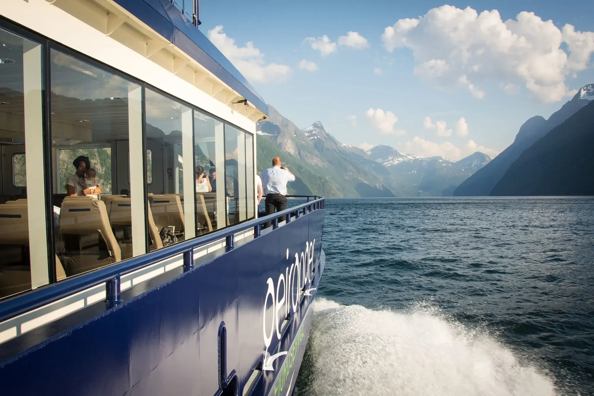 Fjordcruise til Geirangerfjorden