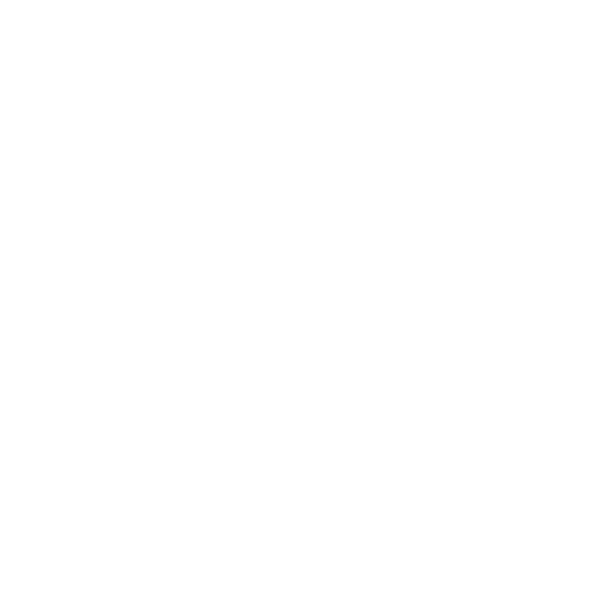 En svart-hvitt illustrasjon av en teekanne sett ovenfra.