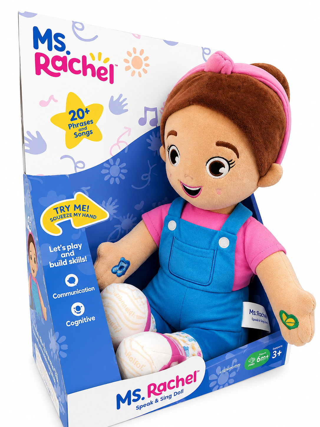 Switch Adapted Ms. Rachel Speak & Sing Doll