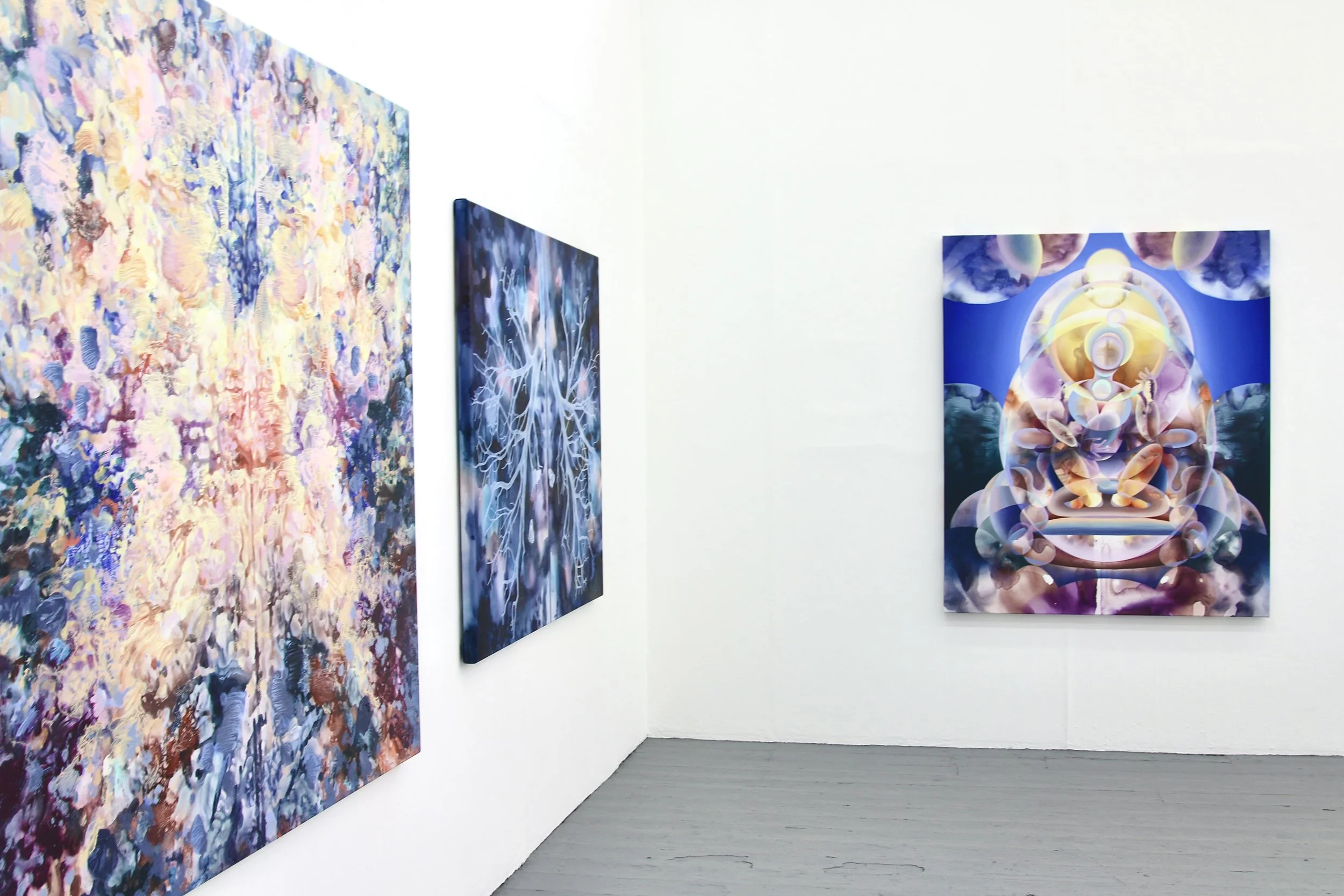Nyamtselmeg (Emma) Myagmarnaran and Nyamtsengel (Ella) Myagmarnaran.

Installation photo, 2025 Slade BA/BFA Degree Show.