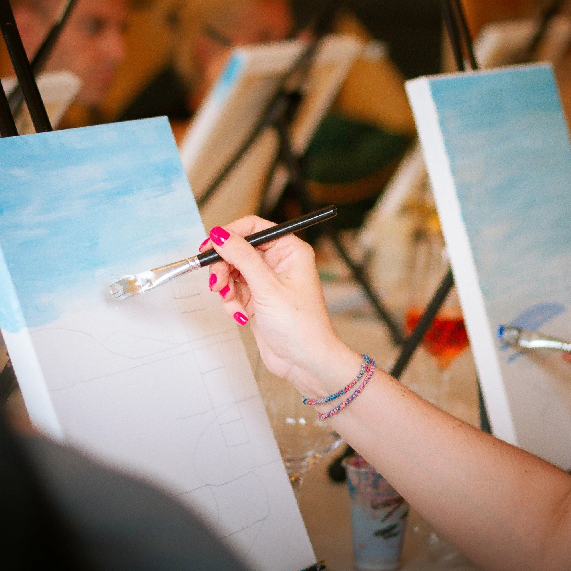 Paint & Sip Fundraiser