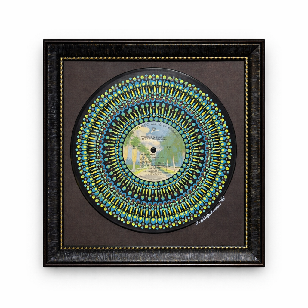 The Doobie Brothers – The Captain and Me | Hand-Painted Vinyl Record Art