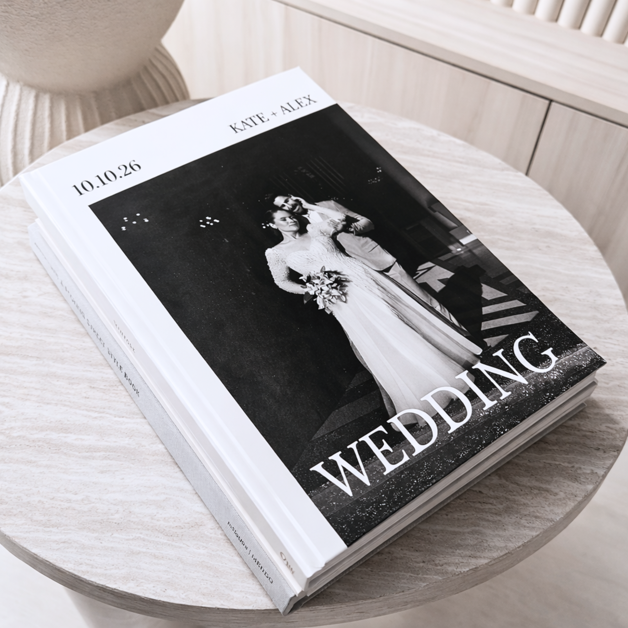 Coffee Table Book Wedding Album