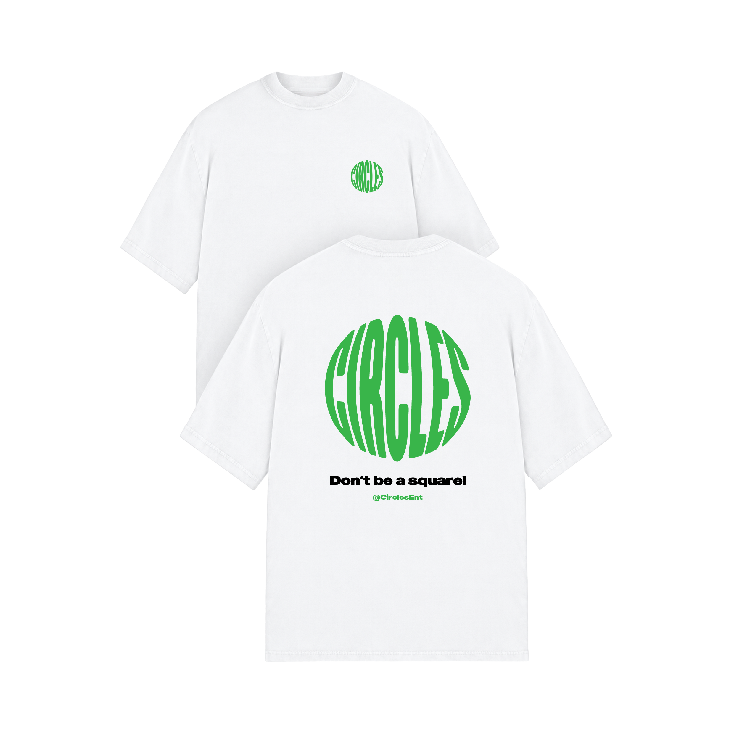 White Circles Classic T-Shirt