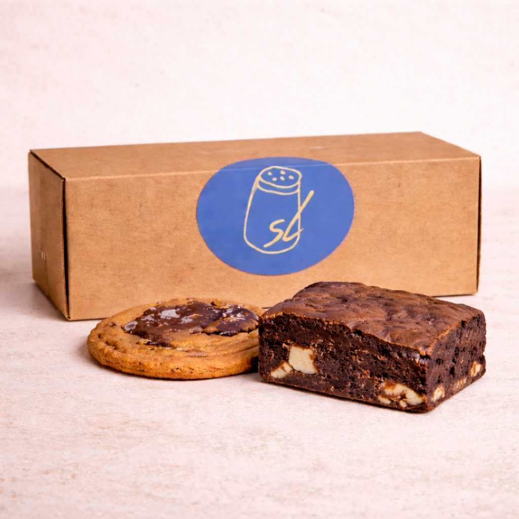 Sea Salt Box (12) - 6 Cookies, 6 Slabs