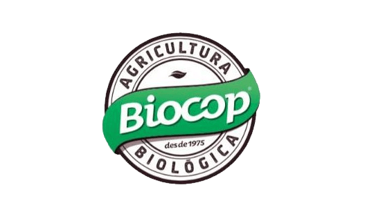 Logo de Biocorp, una organización de agricultura biológica desde 1975.