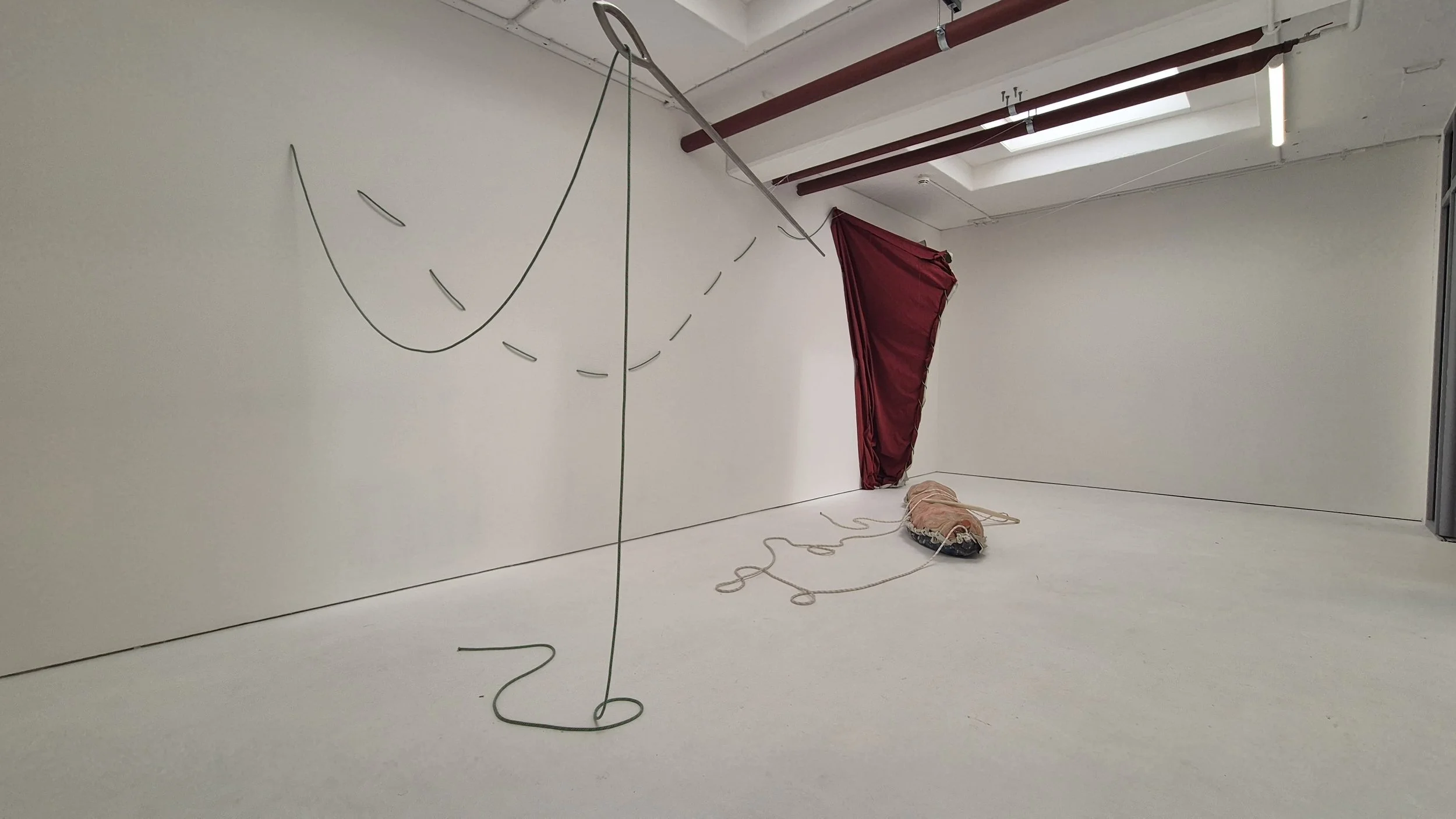 'Stitched up like a Kipper', Karst Gallery, 2025.