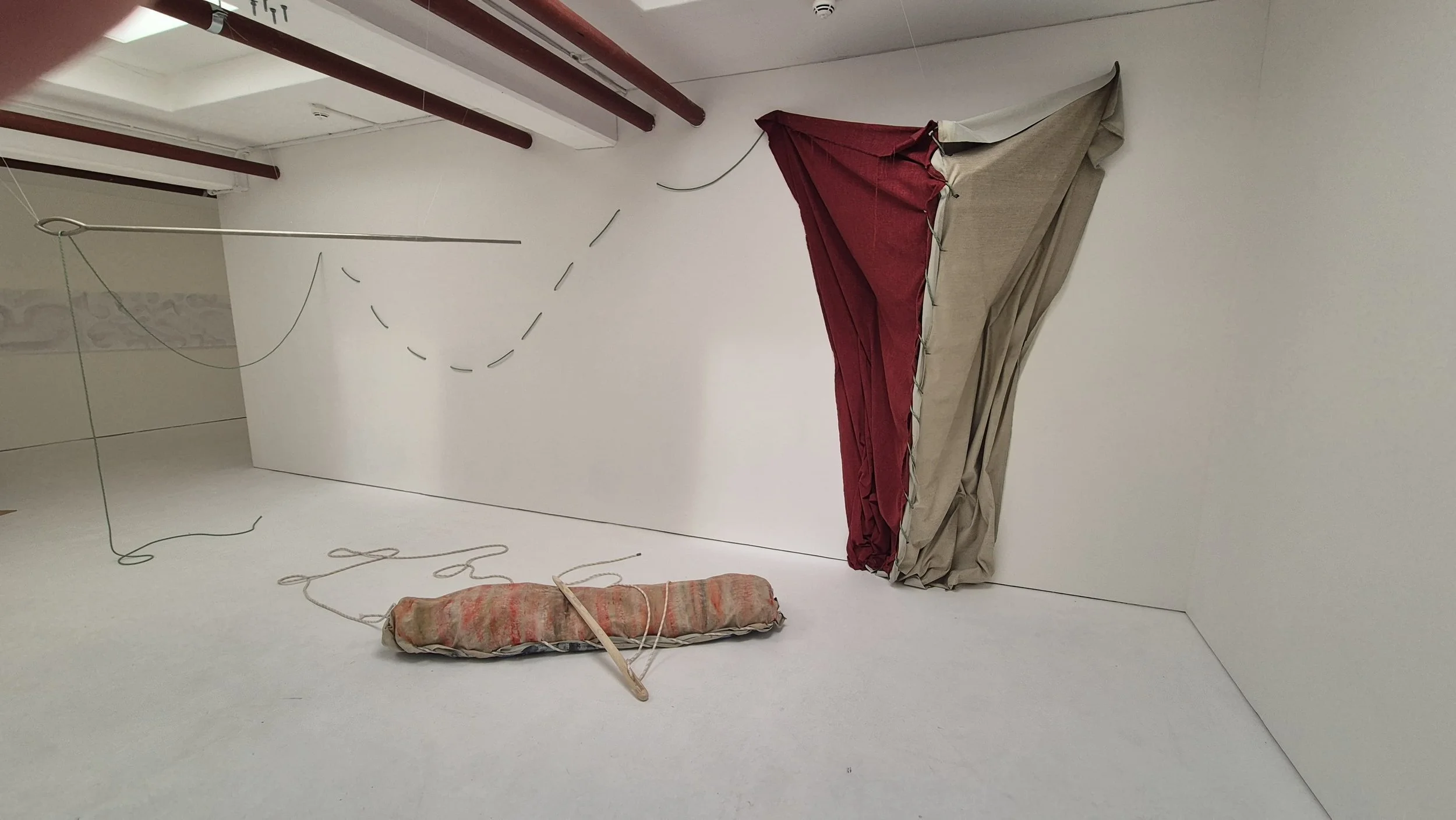 'Stitched up like a Kipper', Karst Gallery, 2025.