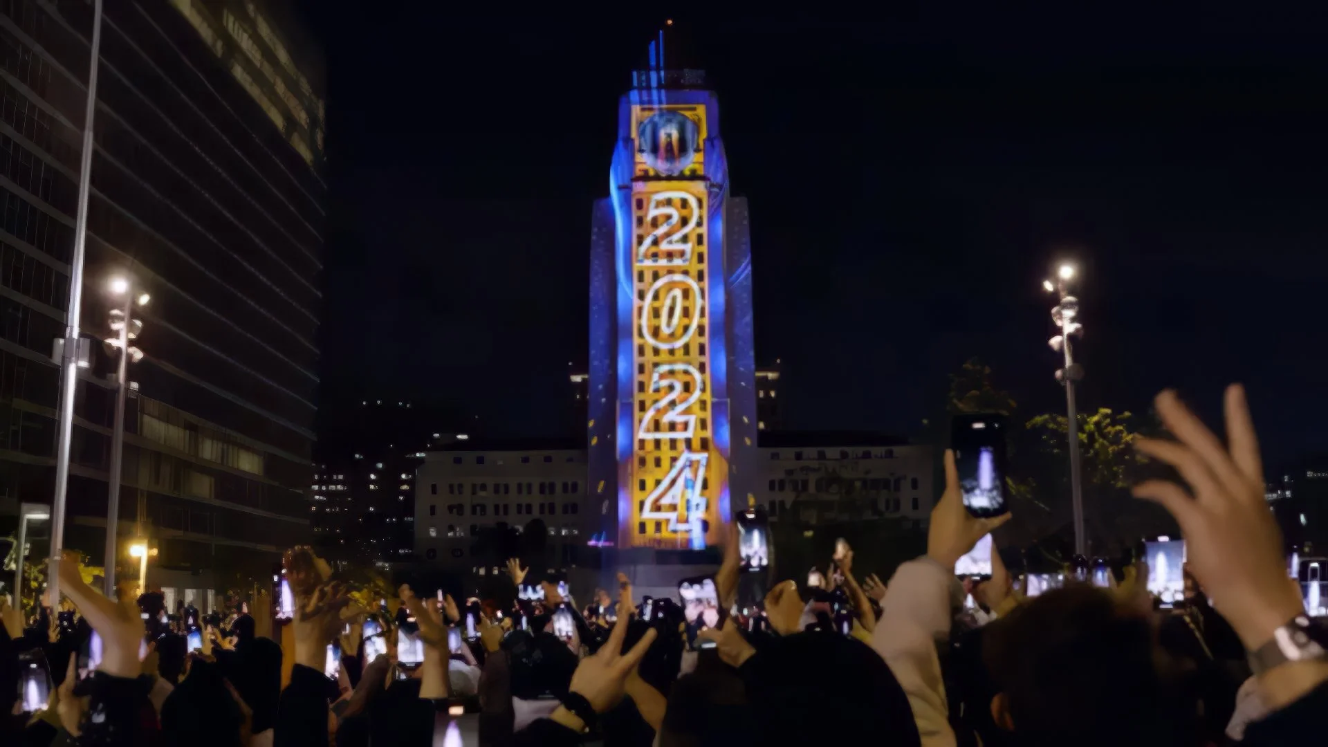 Los Angeles City Hall – New Year’s Eve 