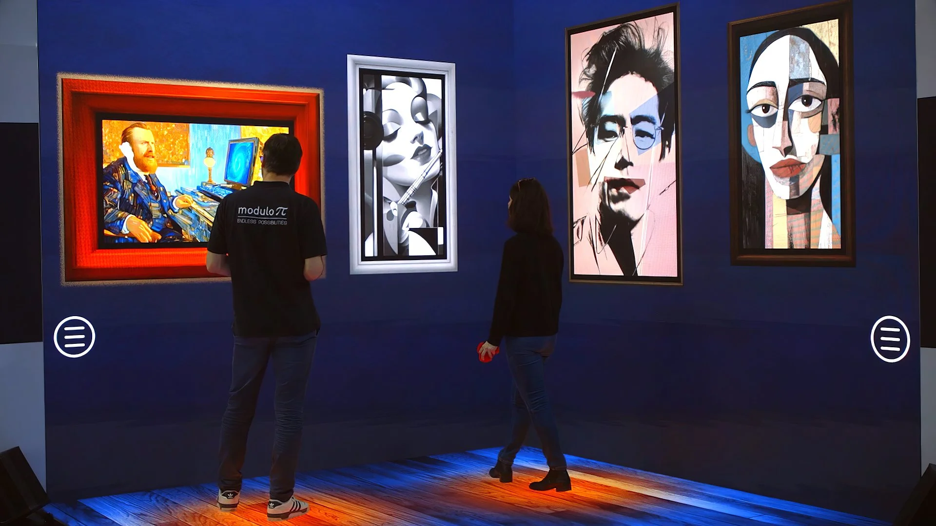 Expérience LED interactive – ISE 2025