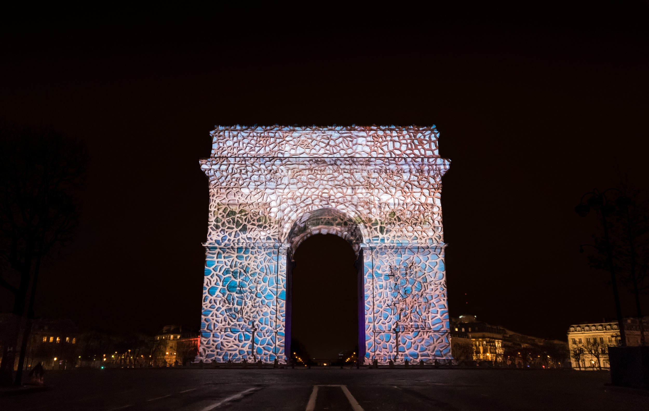 Arc de Triomphe - Nouvel an 2018