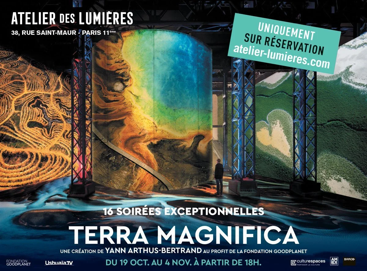 Terra Magnifica – Atelier des Lumières