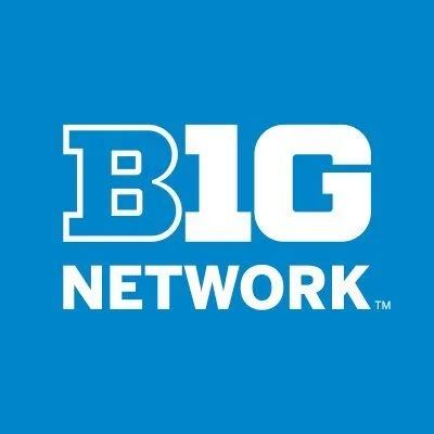 Big Ten Network logo on a blue background.