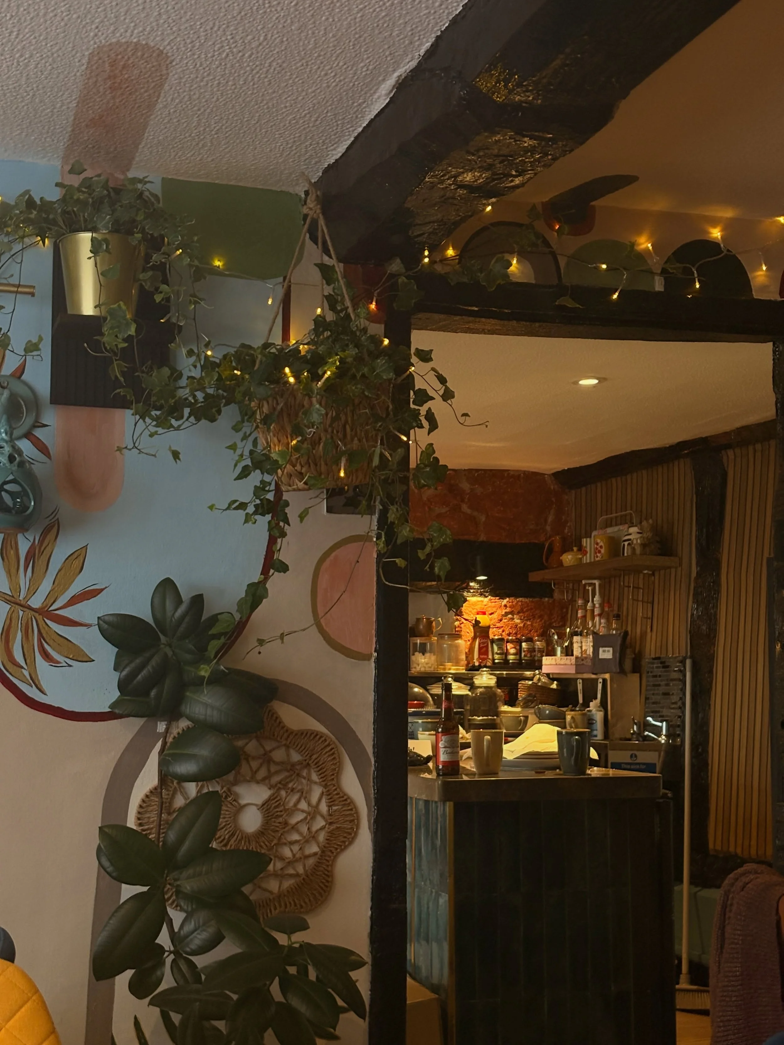 A little sneak peek of our cosy little slice of heaven 🌿☕

If you know Emily, you&rsquo;ll know the plant takeover was inevitable. 

P.S- don&rsquo;t let this photo fool you, we&rsquo;ve still got lots to decorate!!
