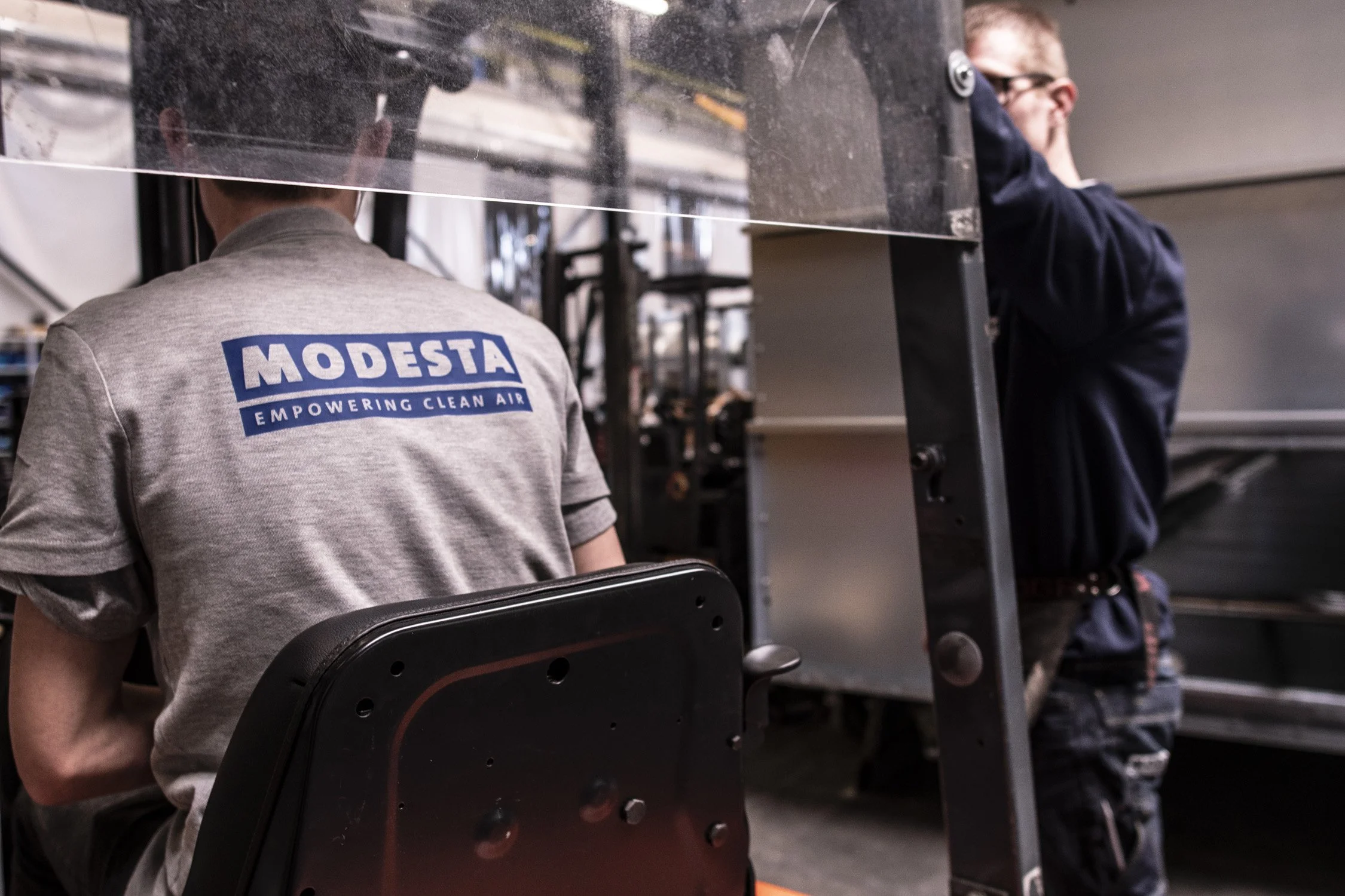 Bedrijfskleding voor Modesta