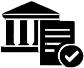 Behördliche Genehmigung Icon