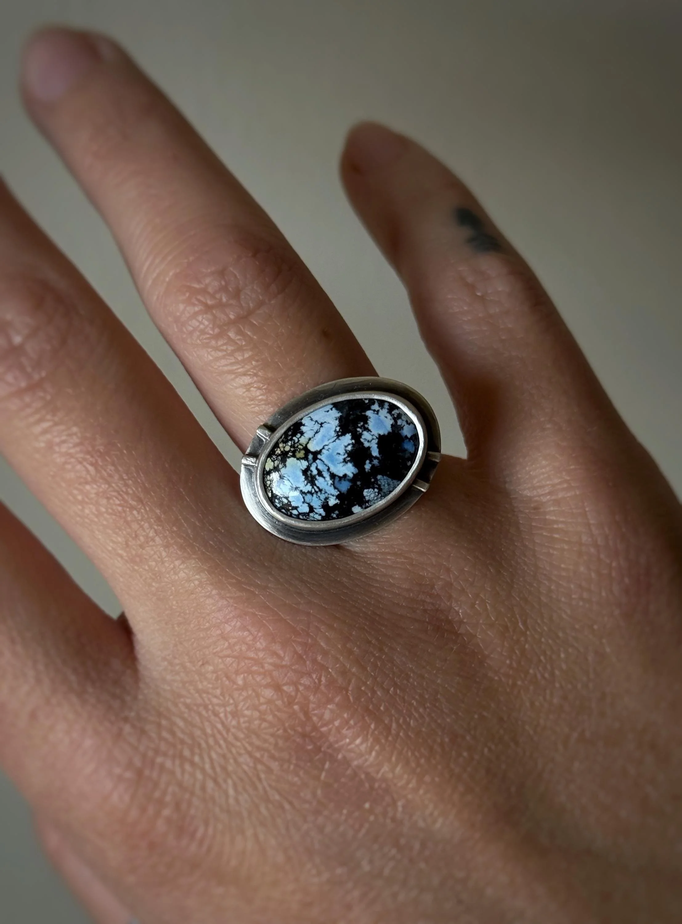 White River Hotsonite Ring - Size 6 US