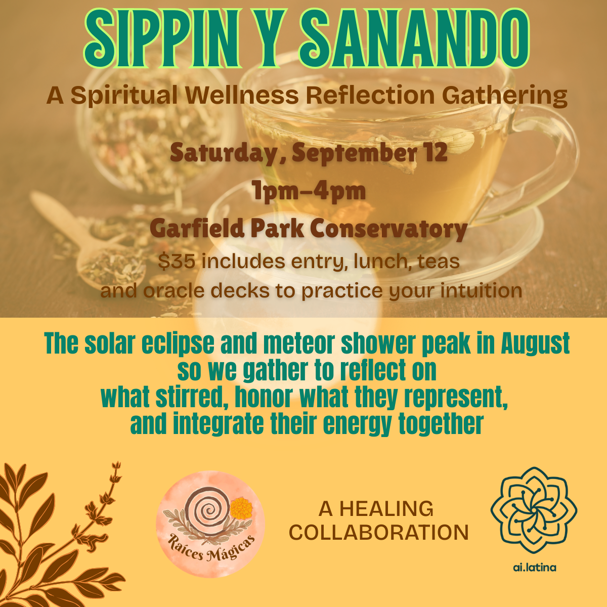 Sippin Y Sanando September 2026