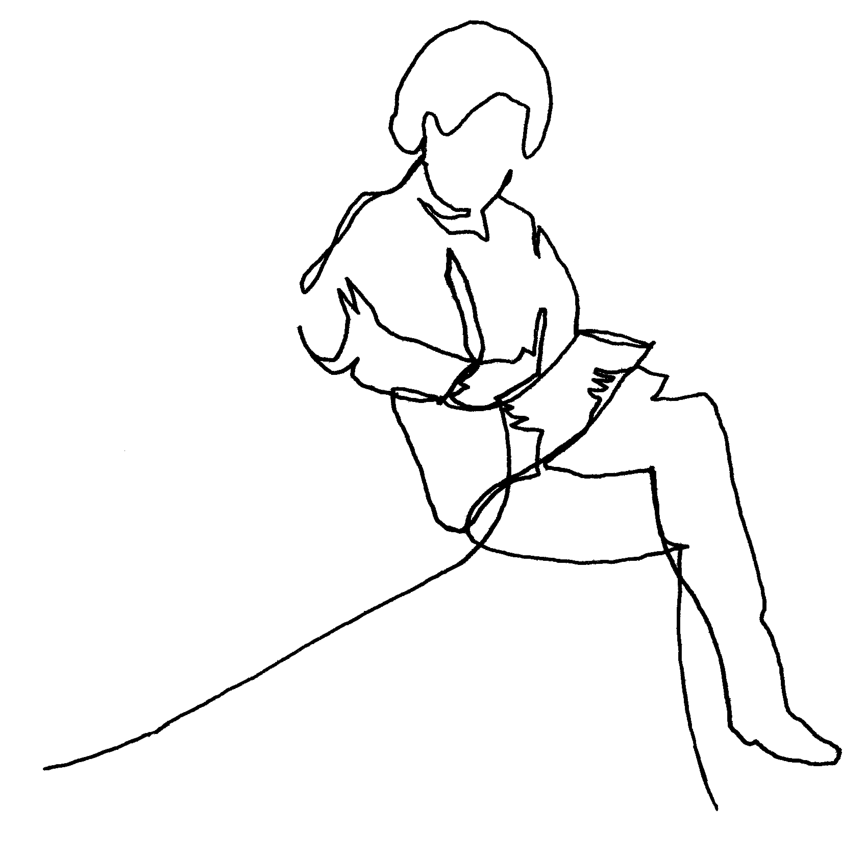 A starry night sky with numerous visible stars and a faint trail of a shooting star.
