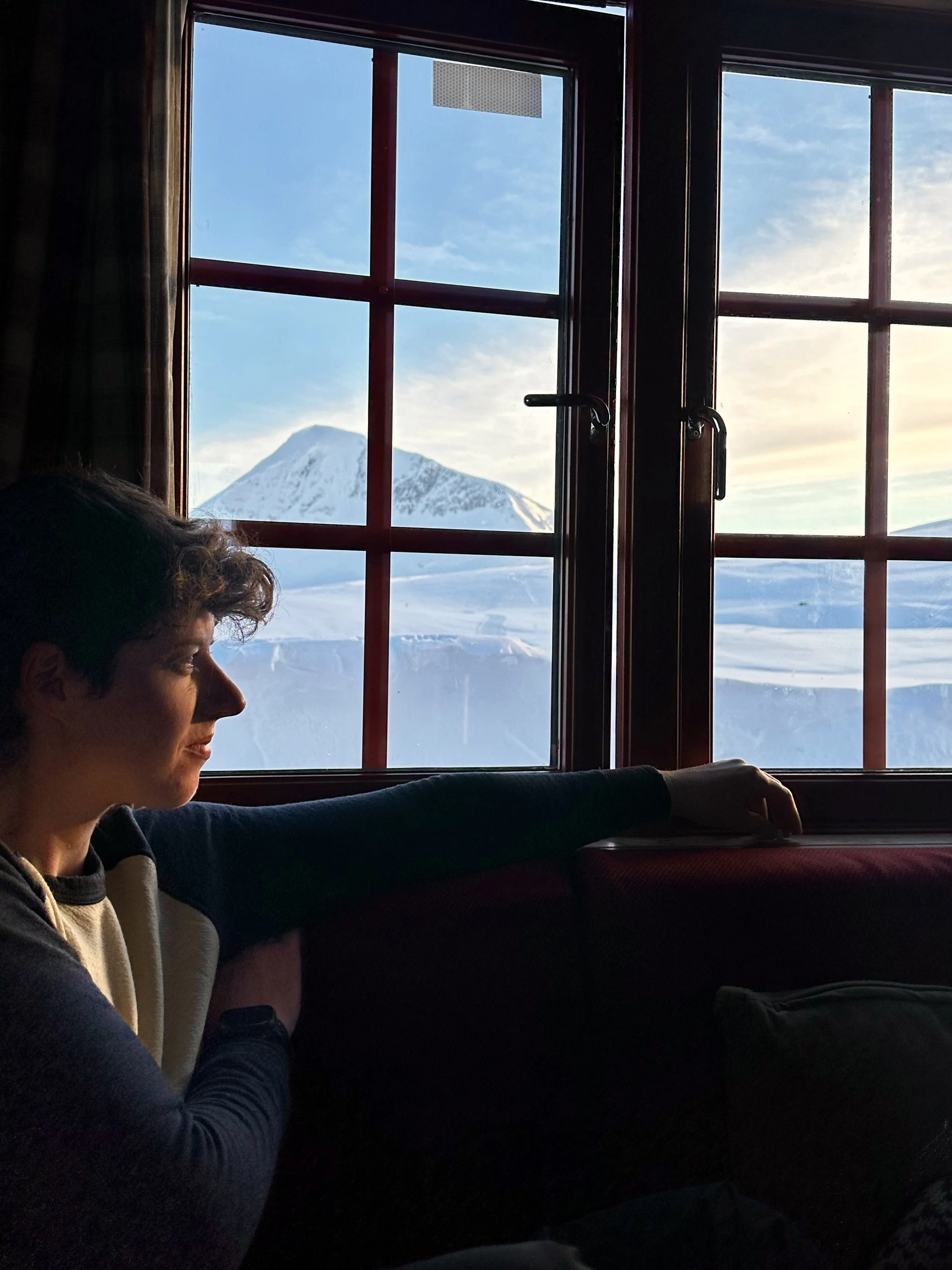 arctic cabin interior norway