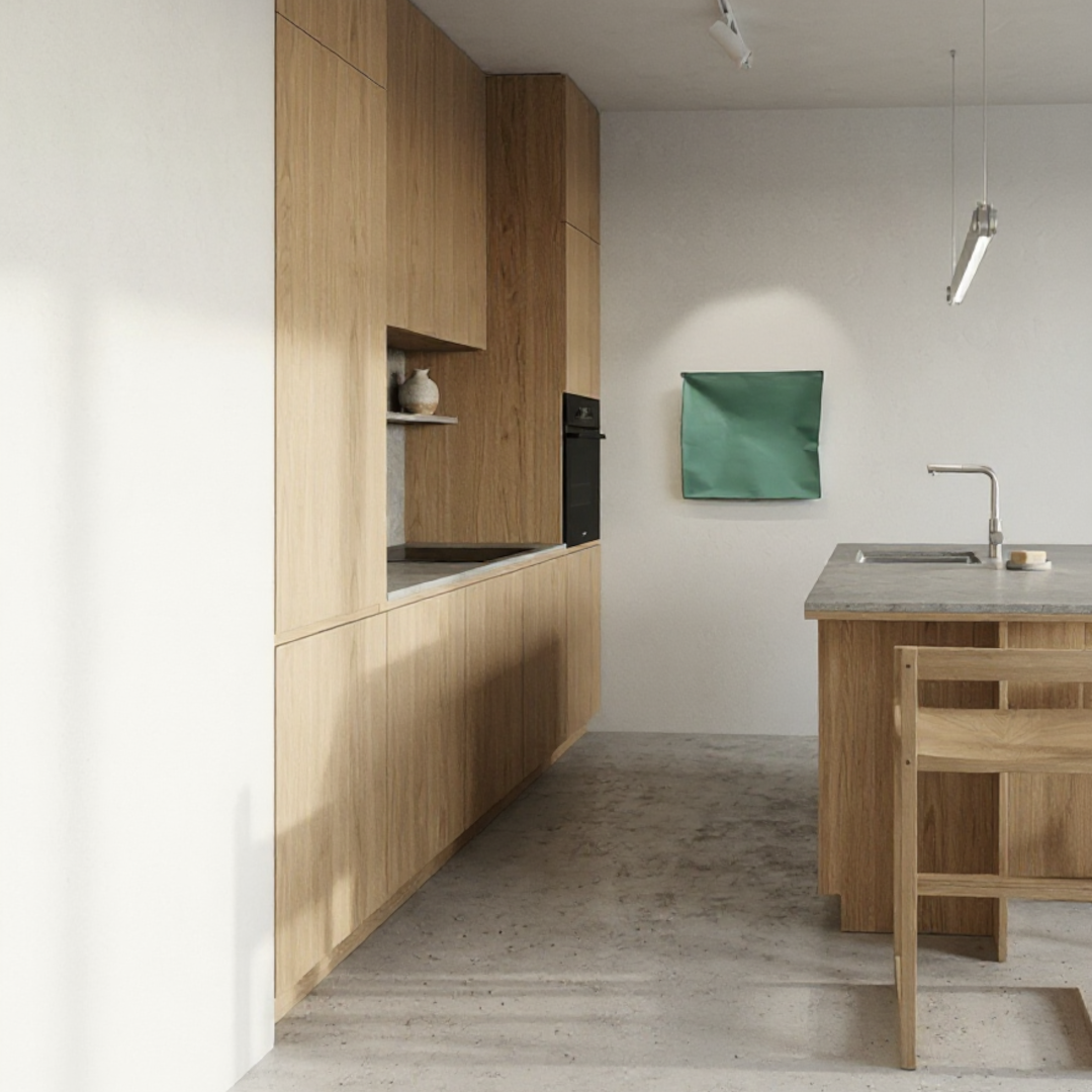 Quiet luxury interior inspired by Japanese minimalism
