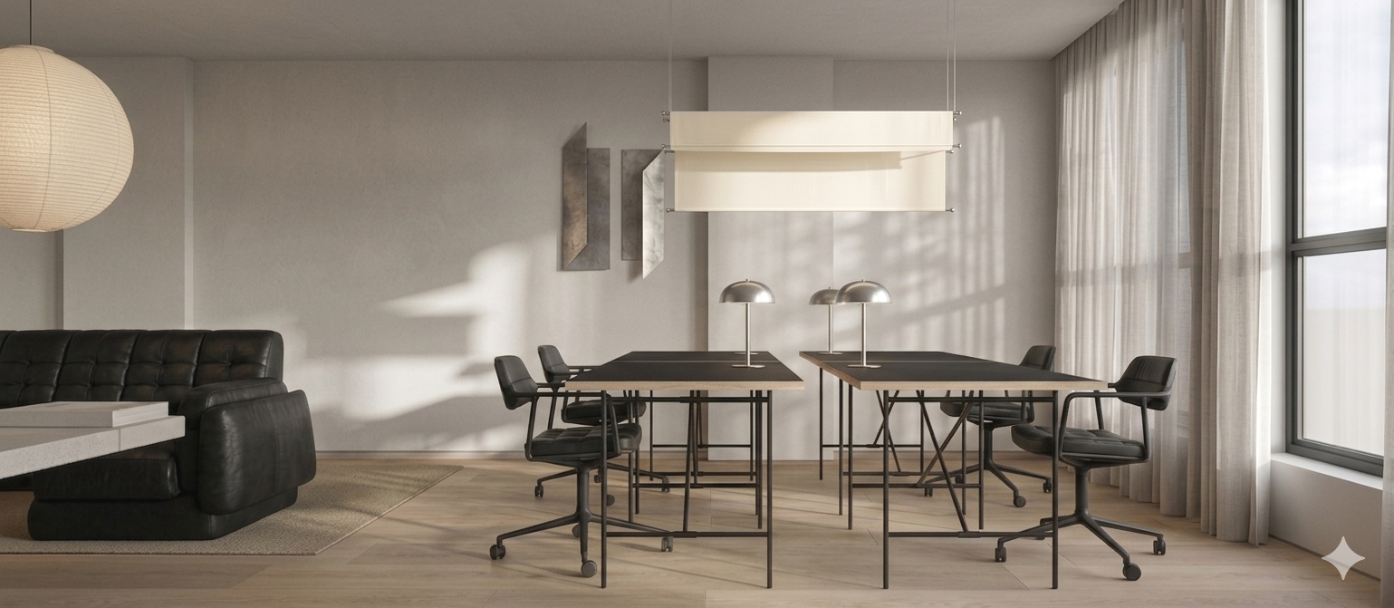 Nowoczesna estetyka apartamentu w duchu soft minimalism